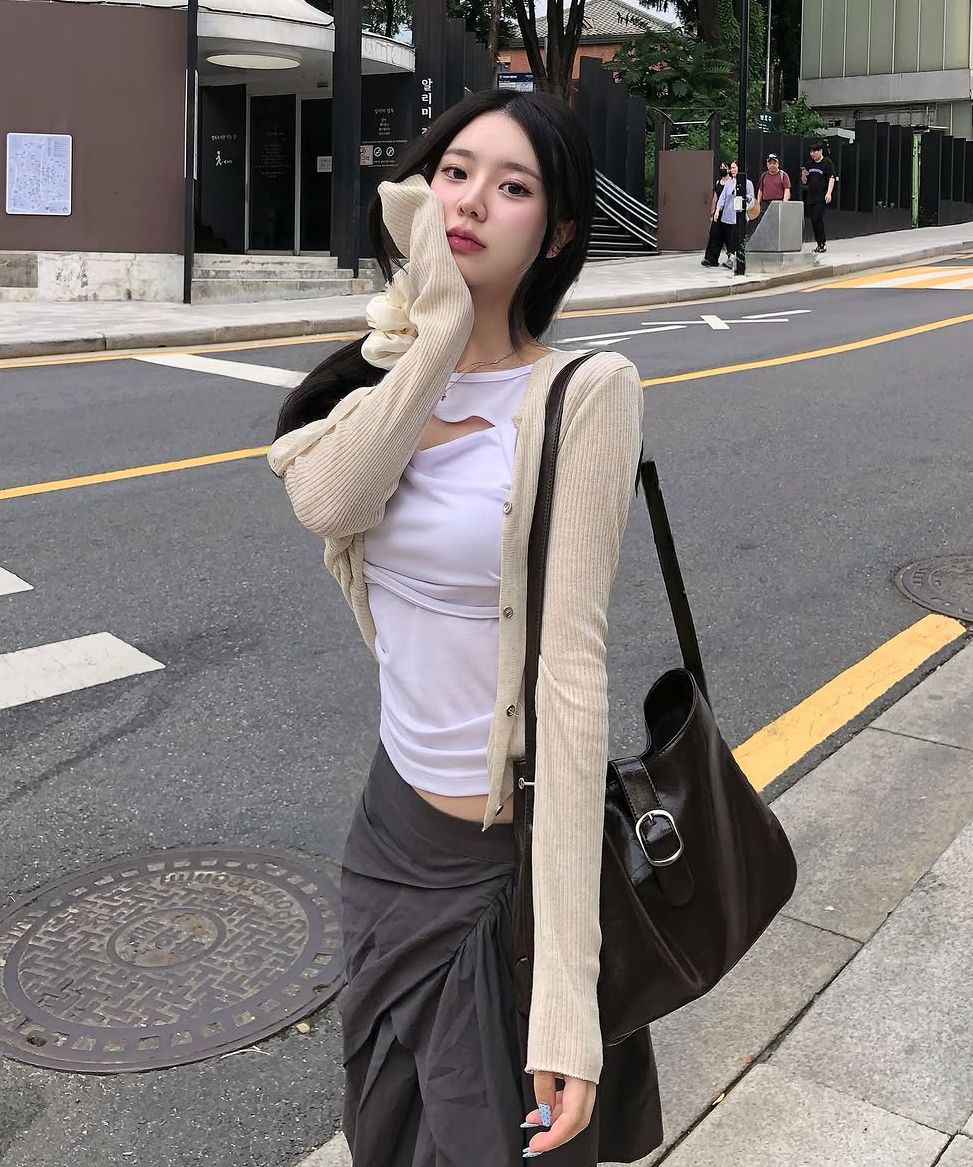 MUSINSA公式 | FLAREUP アシンメトリードレープロールアップTシャツ