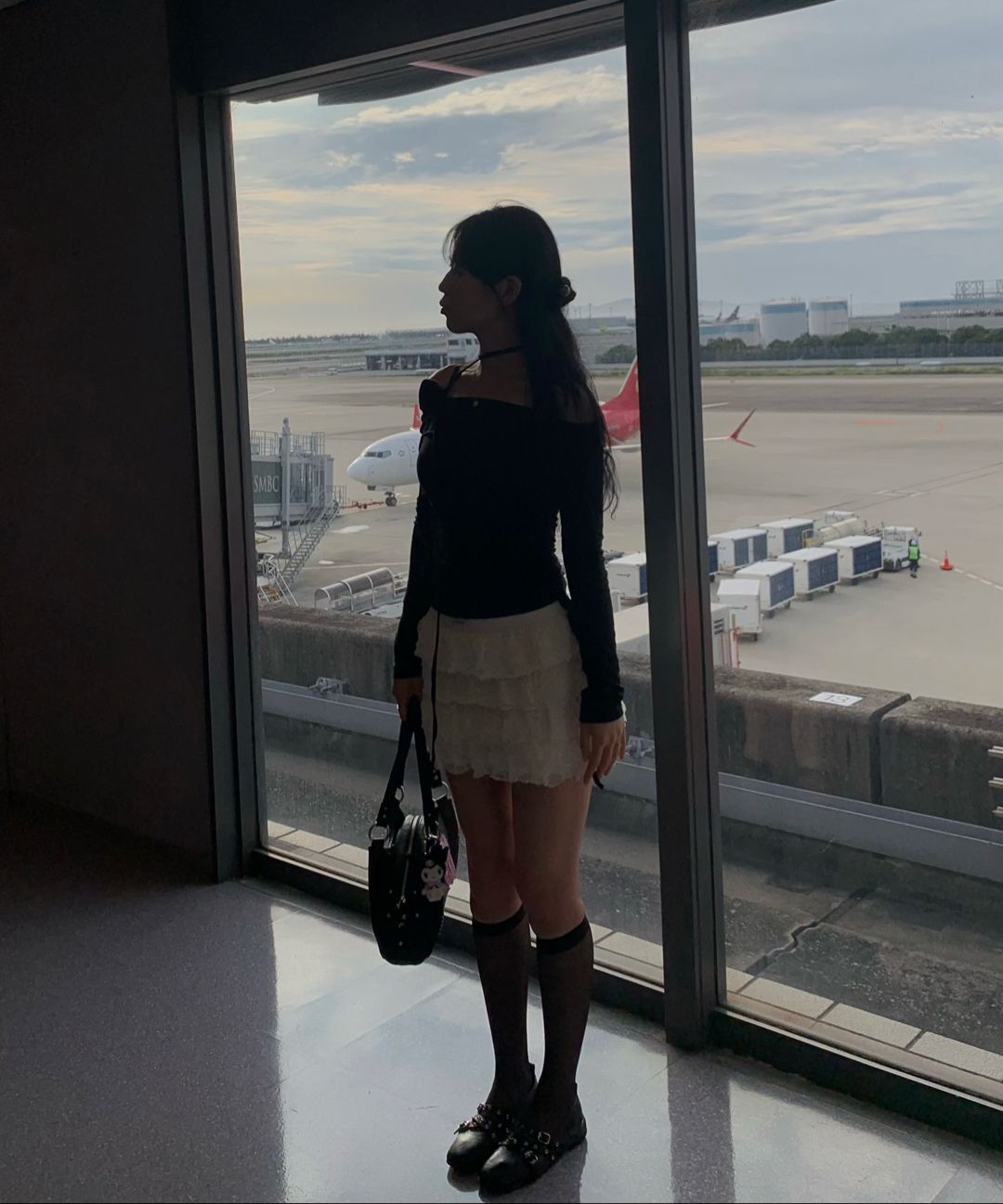 MUSINSA公式 | CRANK カンカンフリルミニスカート_アイボリー