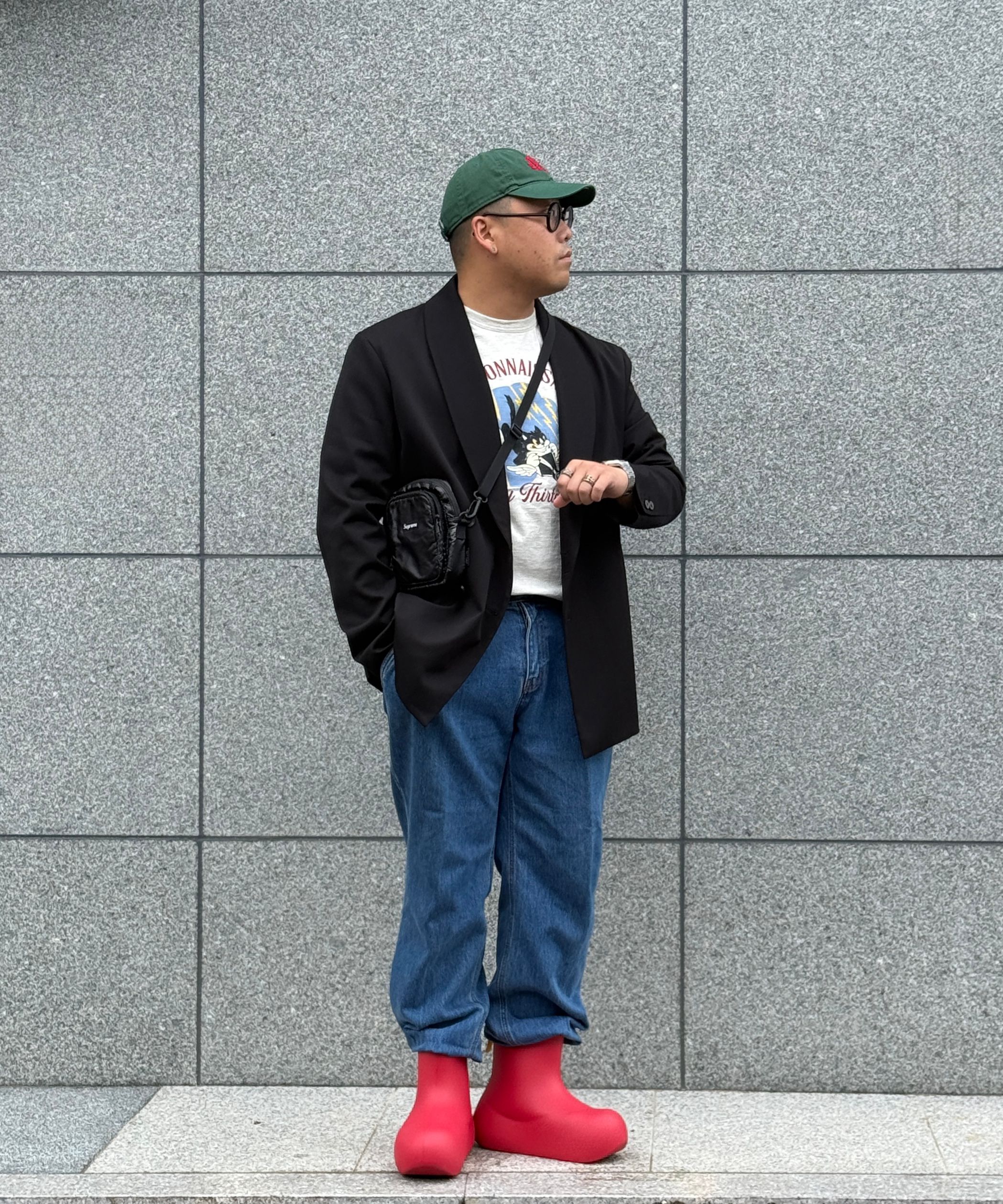 MUSINSA公式 | TAW&TOE Zerovity Murff Mud Khaki + Black Rose GWP