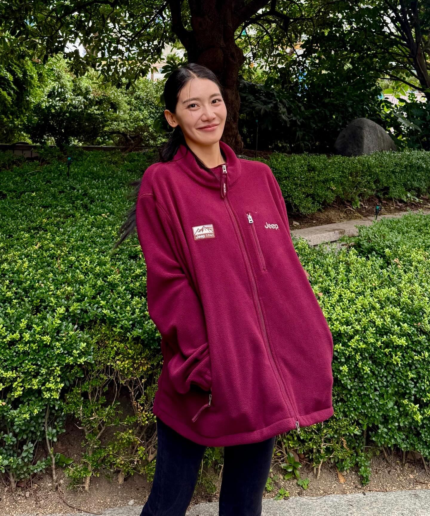 MUSINSA | JEEP 2WAY Retro Mountain 1941 Fleece Zip-Up (JR5TZU191BK)
