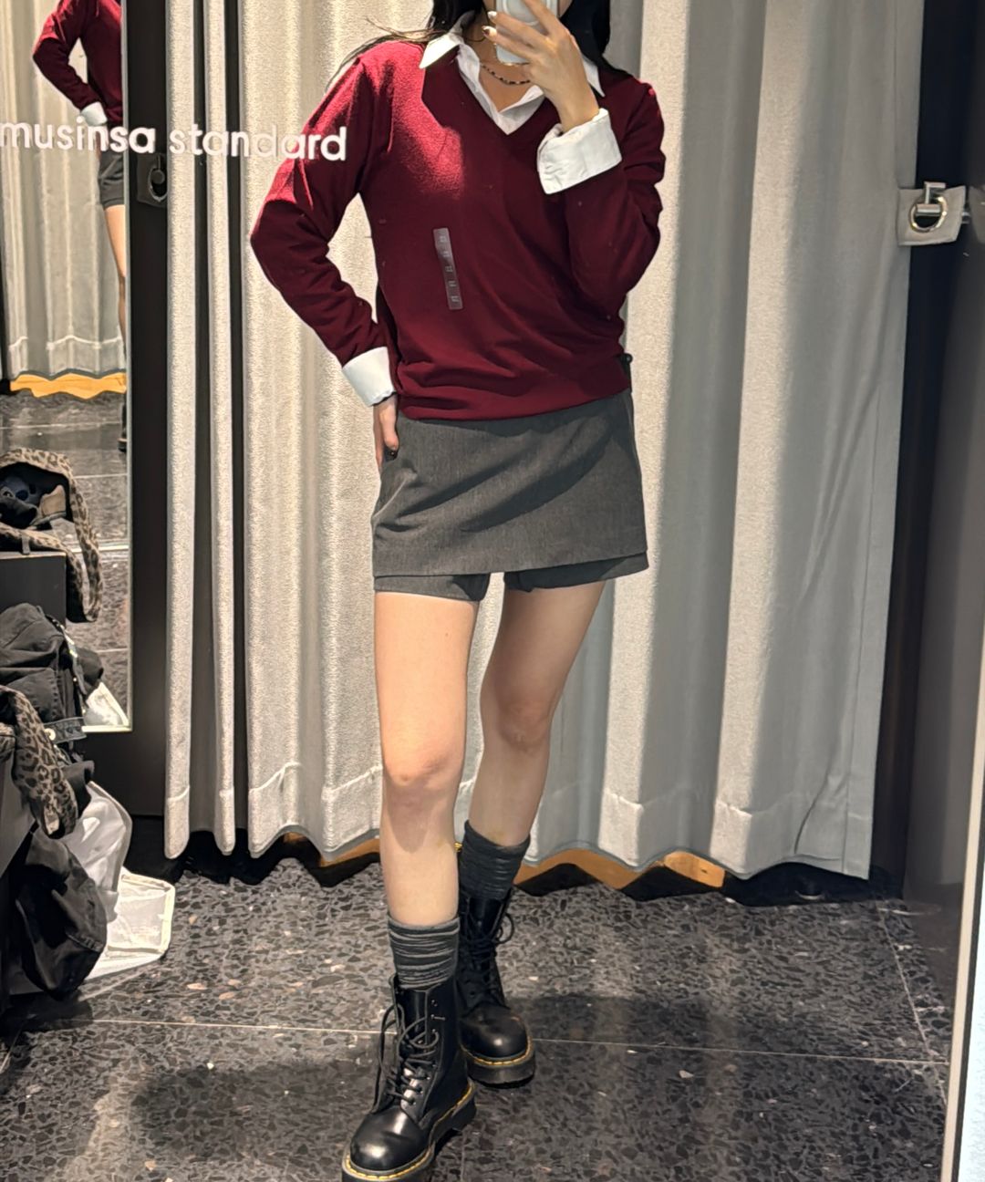 MUSINSA公式 | MUSINSA STANDARD WOMAN Women's Layered Mini