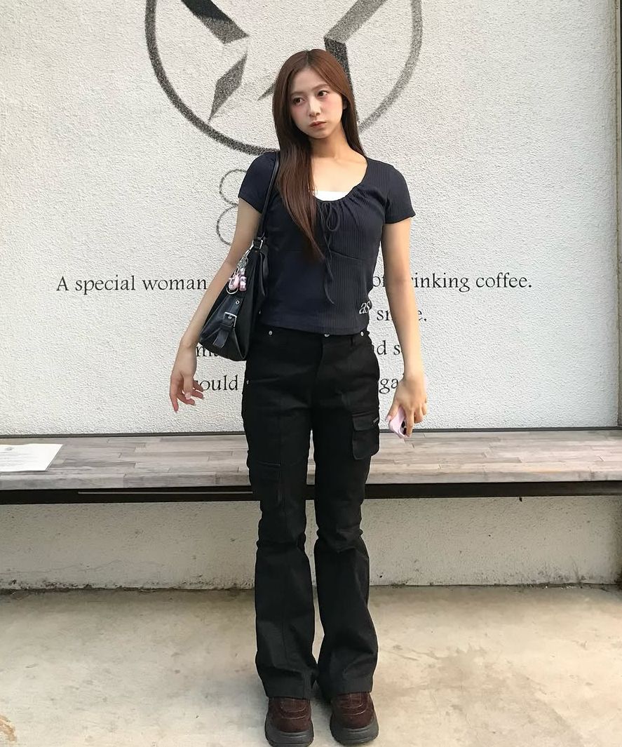 パンツ misekiseoul Line pocket cargo pants MUSINSA公式 | MISEKI SEOUL Line pocket cargo pants CHARCOAL