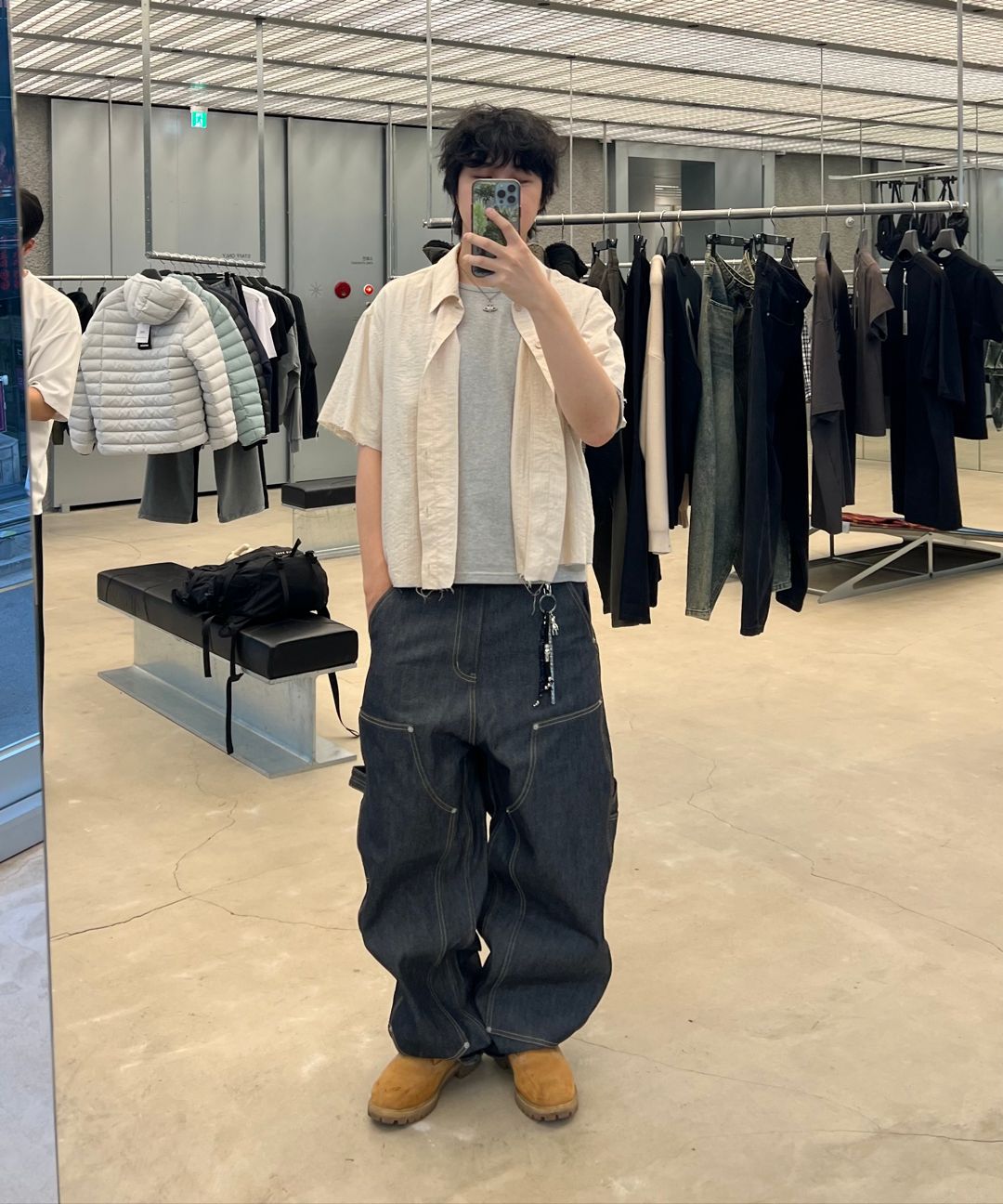 ★ GRAILZ ★ 2025 SS 新作 ★ CARPENTER RAW DENIM PANTS ★ MUSINSA | GRAILZ [GRAILZ x KOIN SEOUL] CARPENTER RAW DENIM