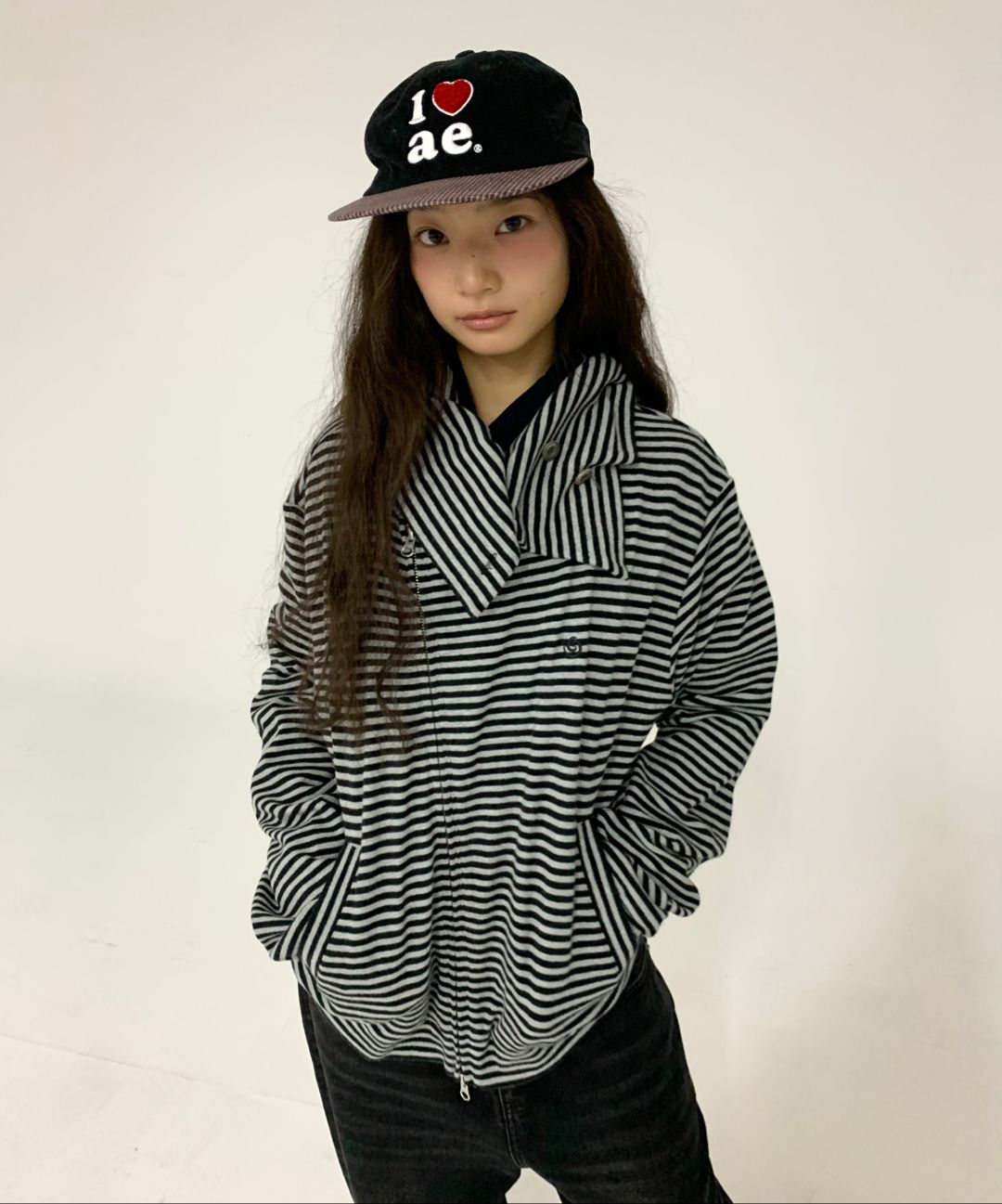 aeae check ball cap キャップ　　ネイビー MUSINSA | AEAE CHECK BALL CAP [NAVY]