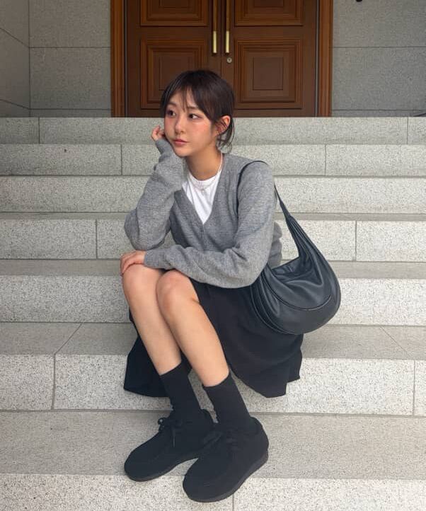 MUSINSA公式 | 23.65 ノーティワラビー モカシン - ブラック