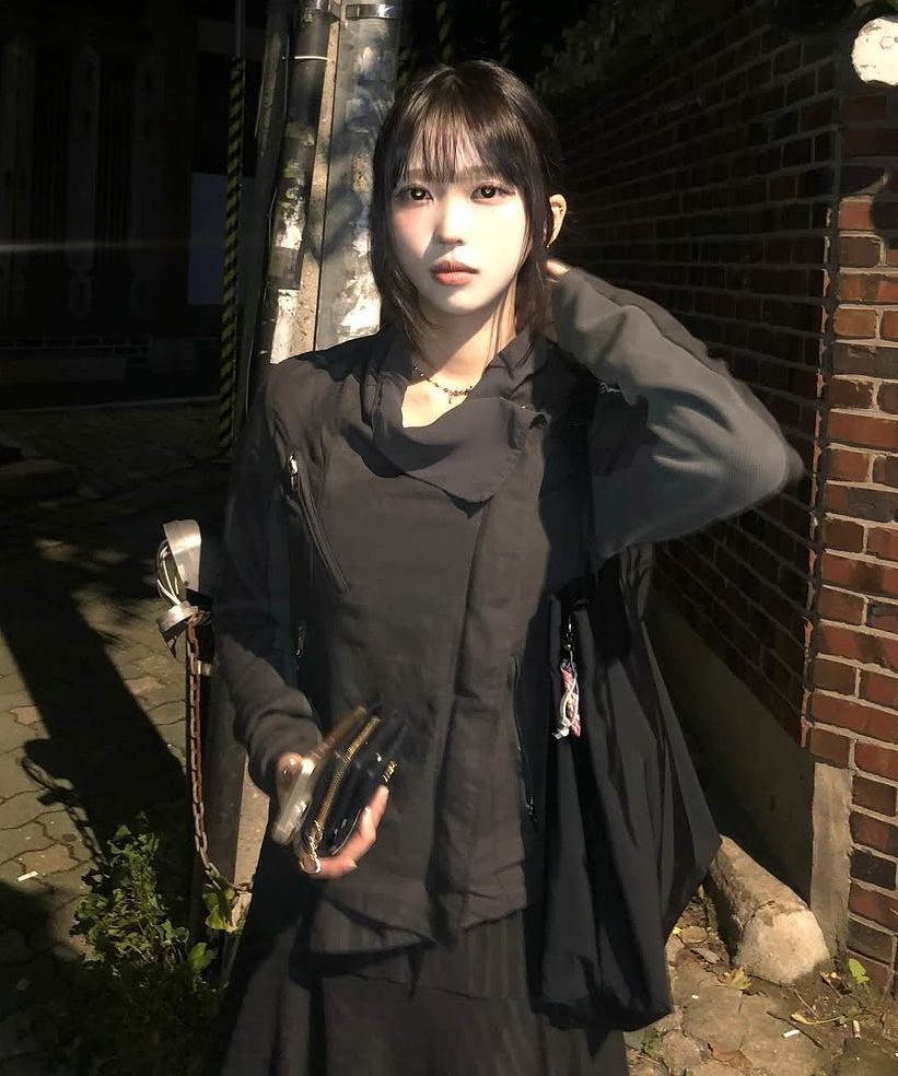 MUSINSA公式 | FLAREUP Asymmetrical Biker Jacket (FL-047_Black)