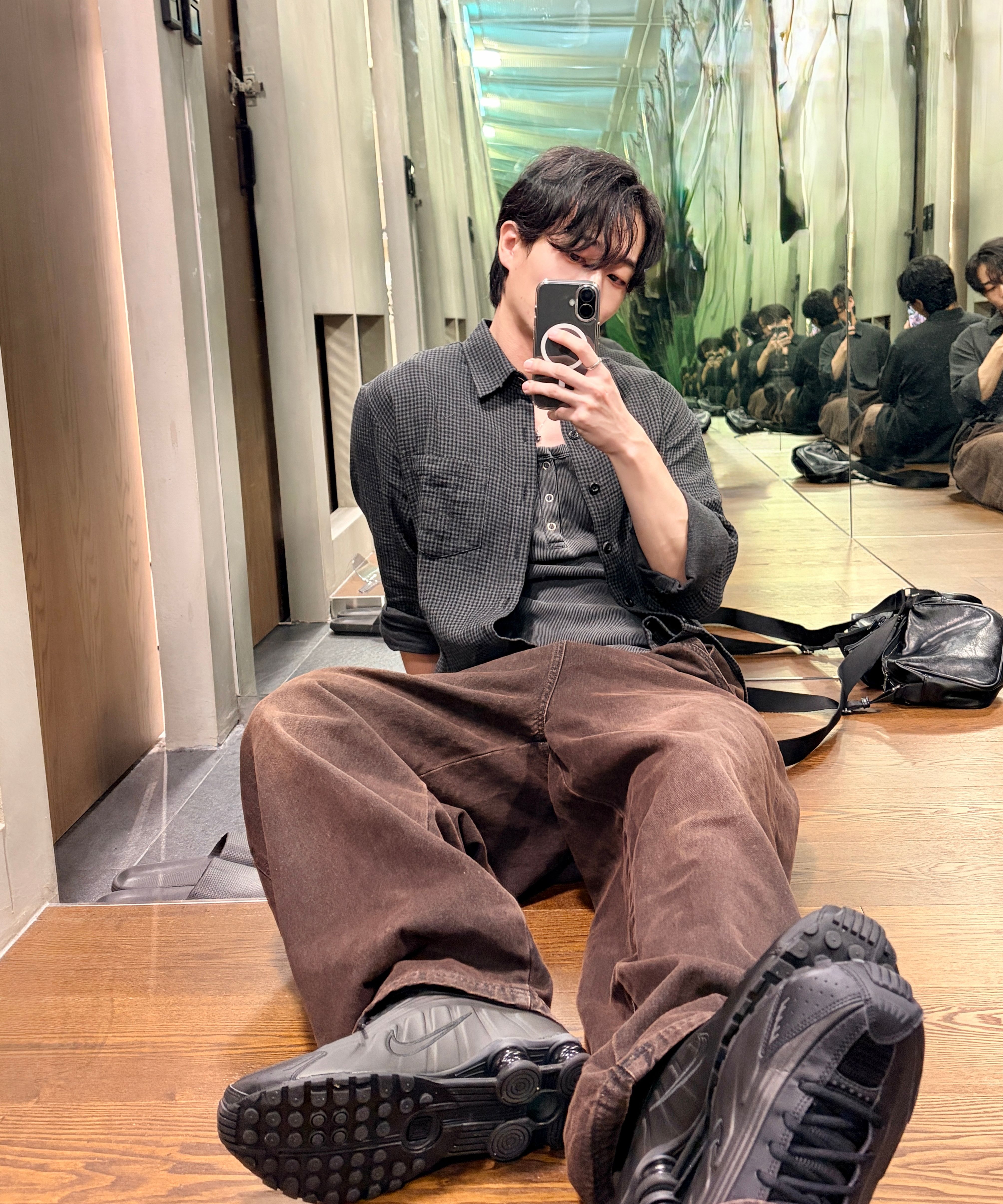 MM様、専用出品◆1ｍヌアンジュンｘ2　1ｍブラジルアップルｘ2 ◆４苗 シルバー925 フラワーオブライフ 直径2センチ ネックレス ネックレス