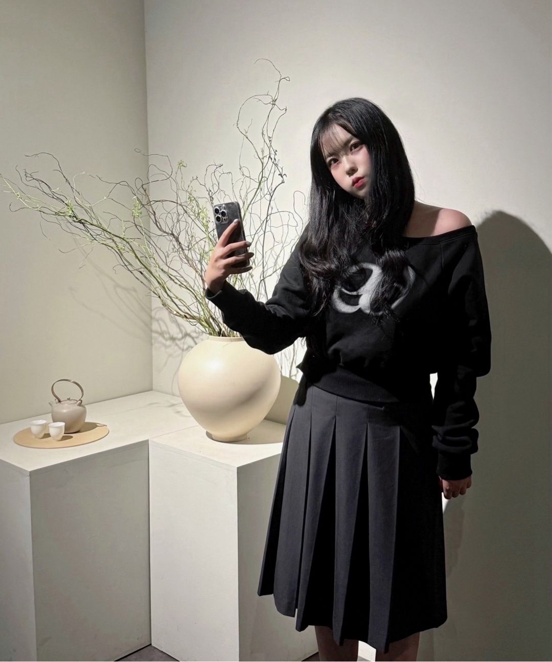 애즈온(ASON) MANDY SWEATSHIRT / BLACK - 사이즈 & 후기 | 무신사