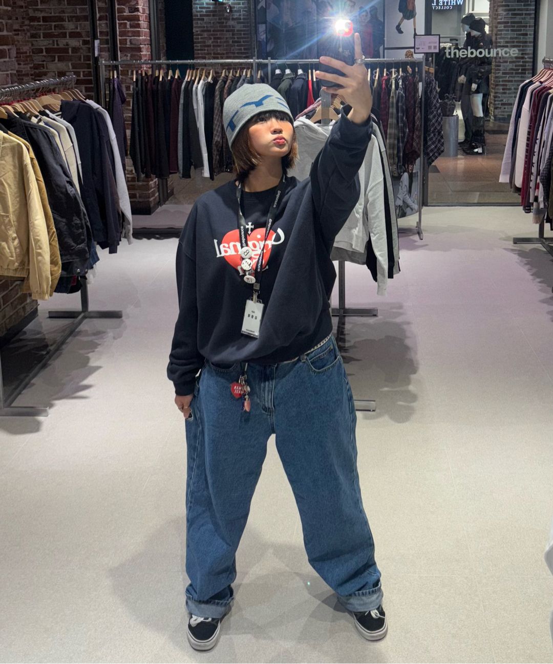 MUSINSA | RETRIEVER CLUB TOMBOY DOG RAW DENIM [RAW INDIGO]