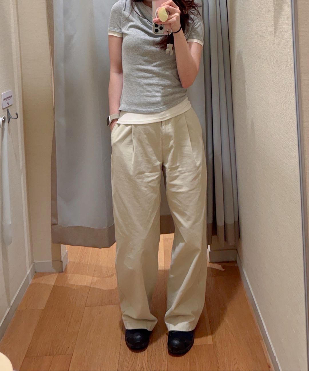 ワイドチノパンツ　ベージュ　36 MUSINSA公式 | MUSINSA STANDARD WOMAN ウィメンズディープタック