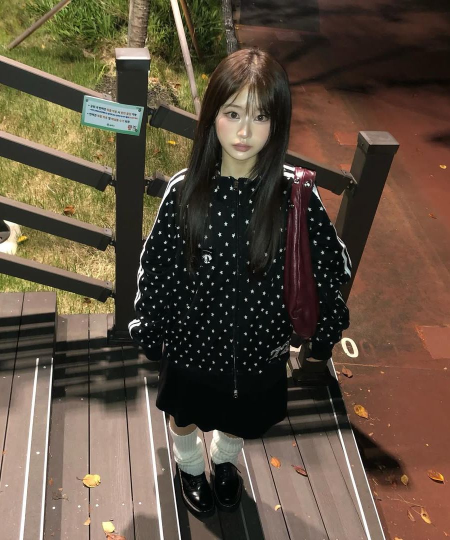 トップス ITZAVIBE CAT GIRL EYE TRACK JACKET ITZAVIBE CAT GIRL EYE TRACK JACKET ITZAVIBE / イッザバイブ