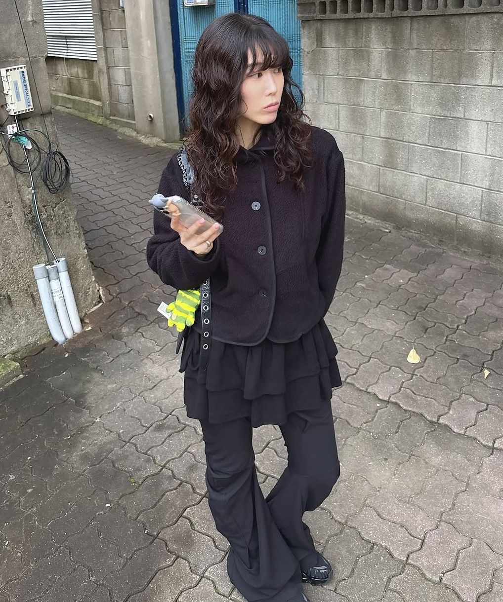 flareup asymmetrical drape pants 黒 MUSINSA公式 | FLAREUP Asymmetrical Drape Pants (FL-245_Black)