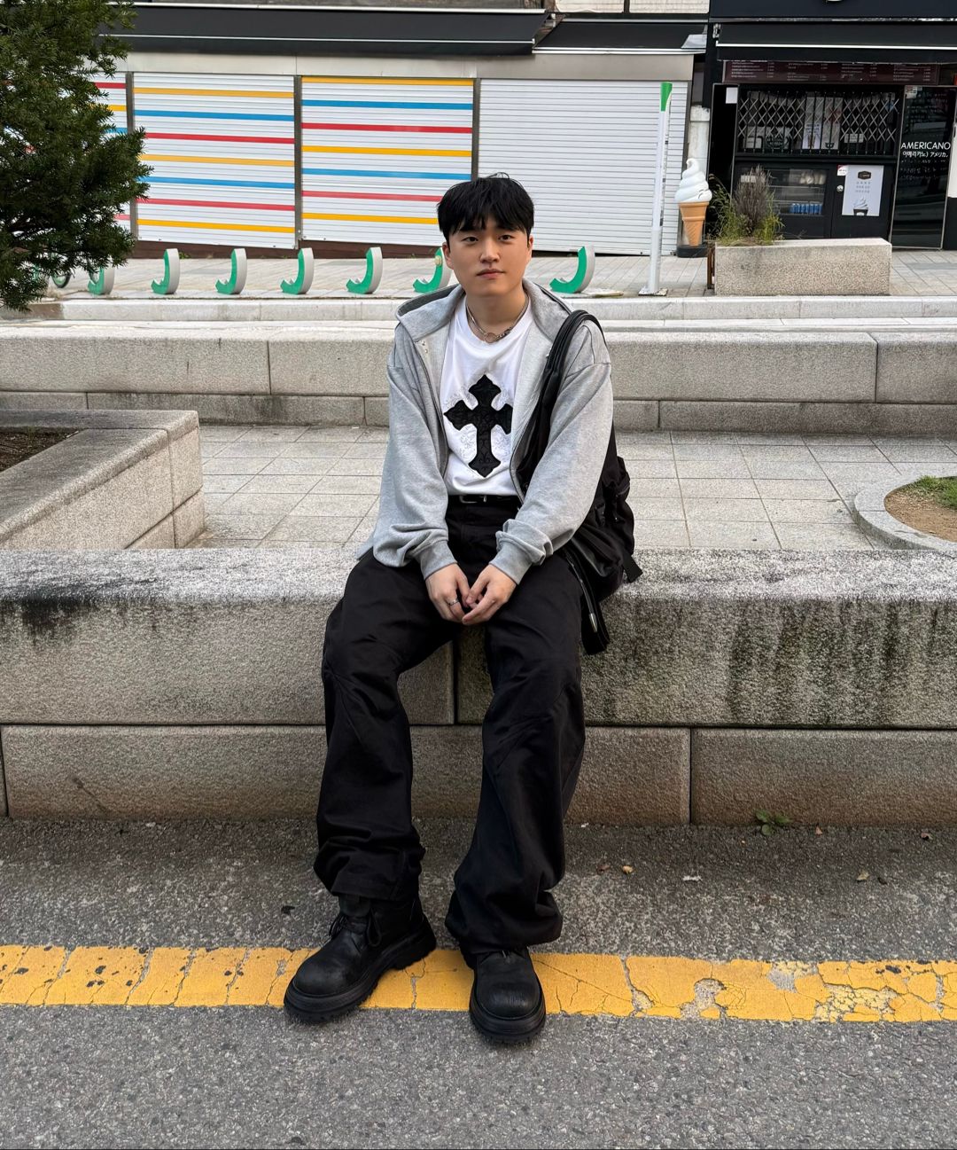 AAKAM AKM CROS2 Sleeveless (Black) 黒 AAKAM】AKM CROS2 Sleeveless (AAKAM/タンクトップ) 119618310【BUYMA】