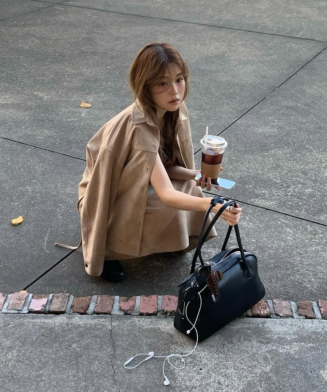 STAND OIL MomoBag large /Marron タグ付新品未使用 STAND OIL Momo