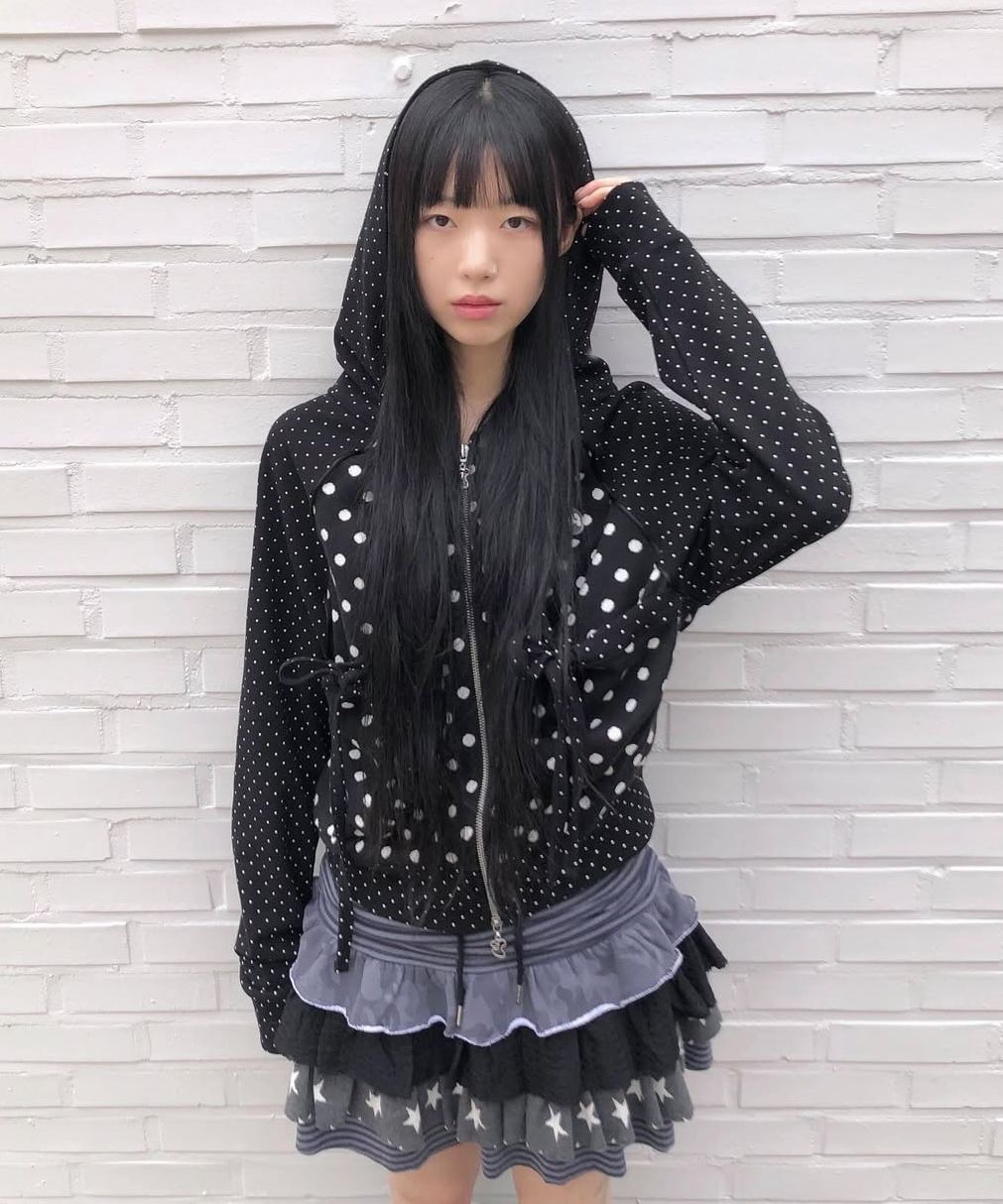 MUSINSA公式 | HUG YOUR SKIN Cancan Layered Skirt (Brown)