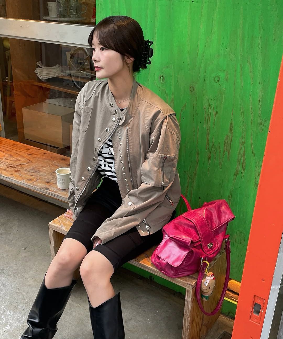 PARTIMENTO WOMEN MUSINSA 韓国　ジャケット PARTIMENTO WOMEN (パルティメントウィメン) - レディース下着トップス