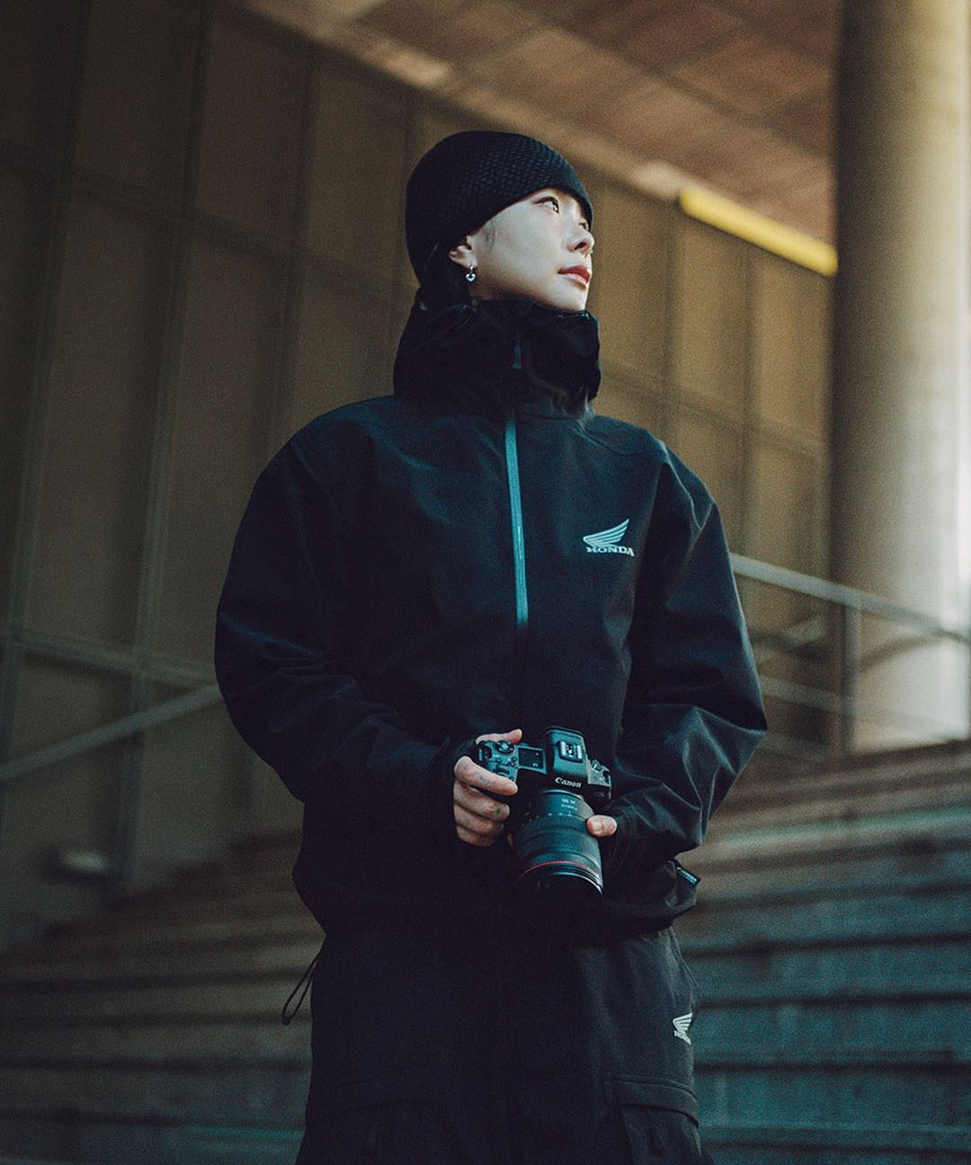 MUSINSA公式 | PHYPS MOTORCYCLE H-Tech 3Layer Wind Shield Hoodie