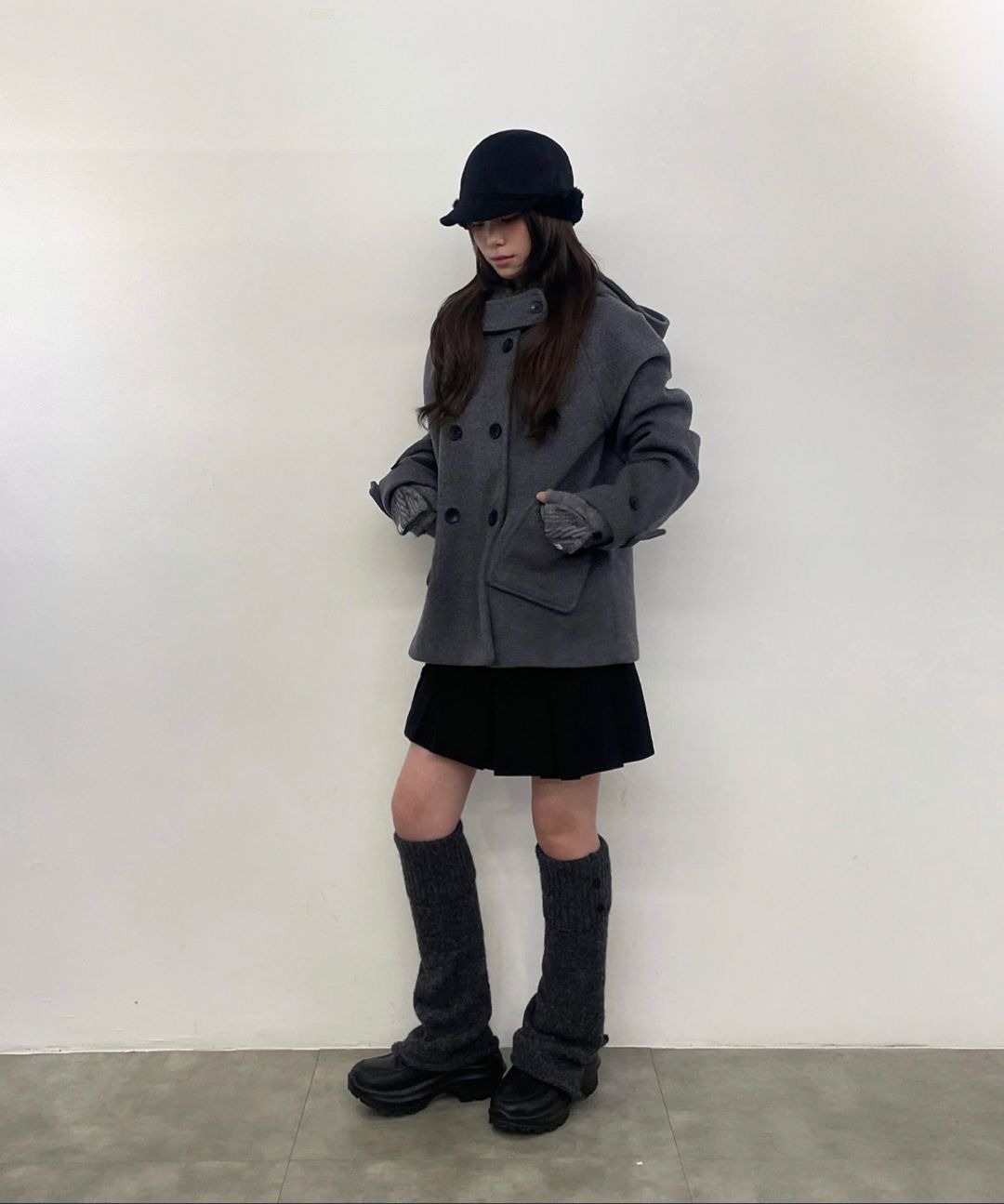 ジャケット・アウター Miseki SEOUL HOODIE DOUBLE BUTTON COAT HOODIE DOUBLE BUTTON COAT（その他アウター）｜Miseki SEOUL