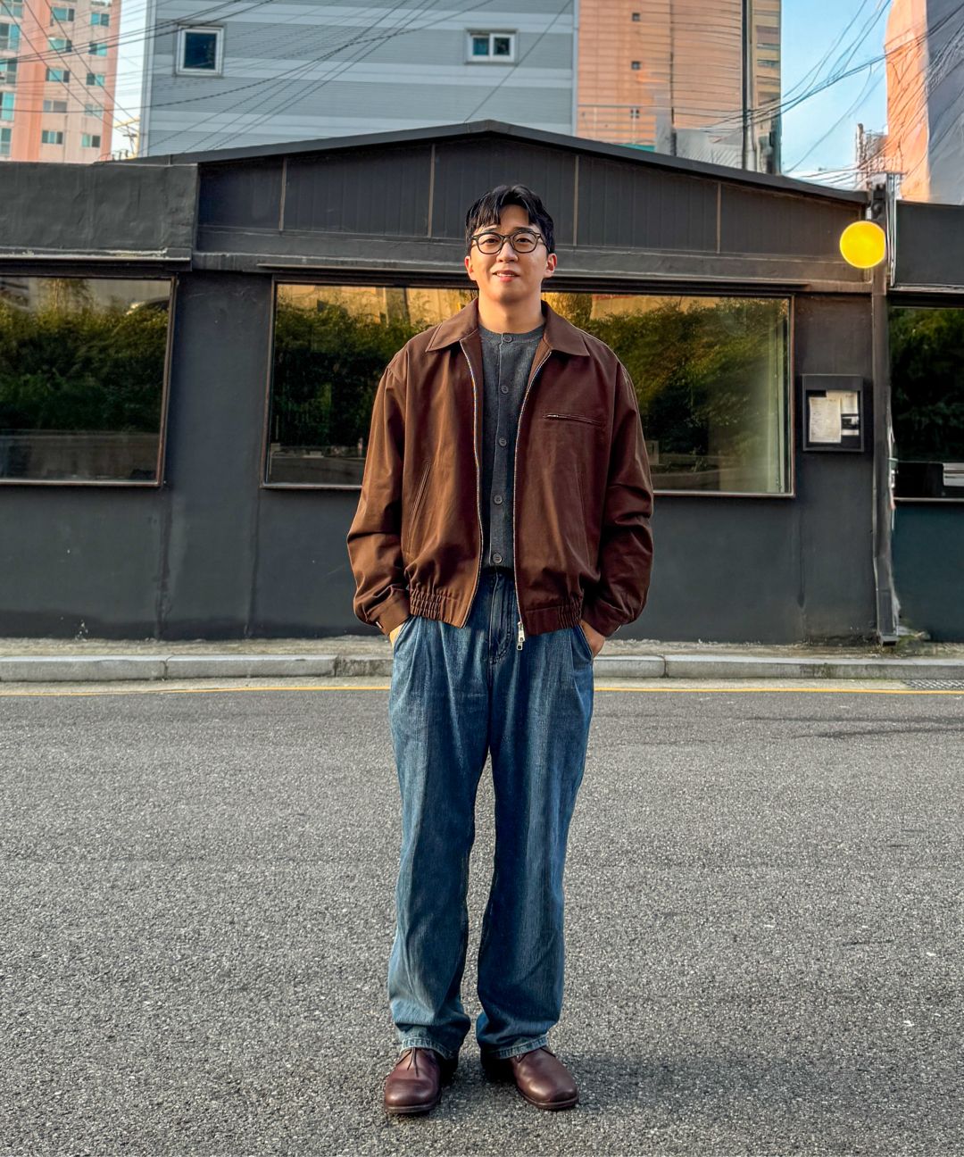 MUSINSA | AFTER PRAY Richard Drizzler Jacket Brown