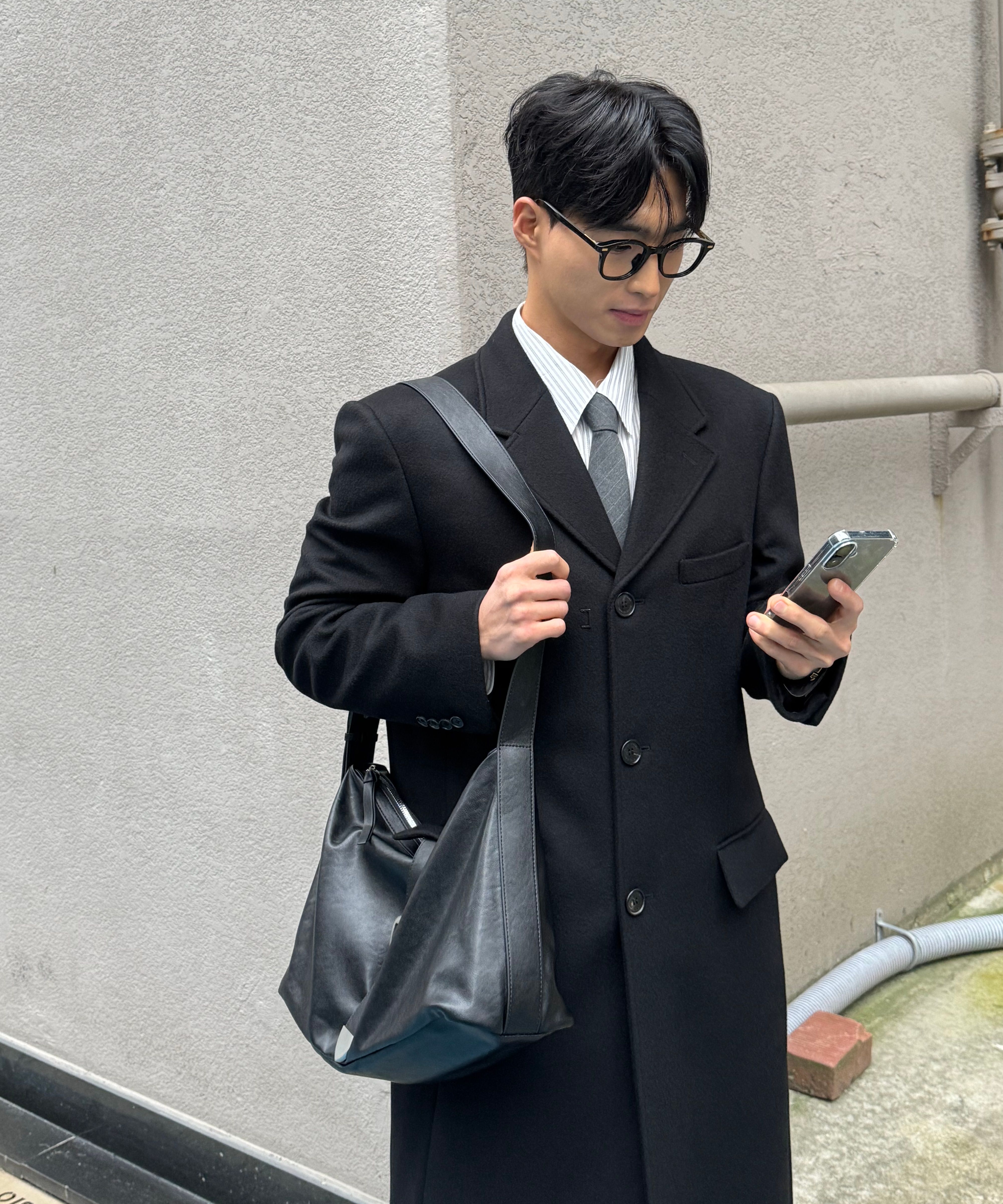 MUSINSA | DUNST FOR WOMEN UNISEX 2-WAY 3 BUTTON CASHMERE