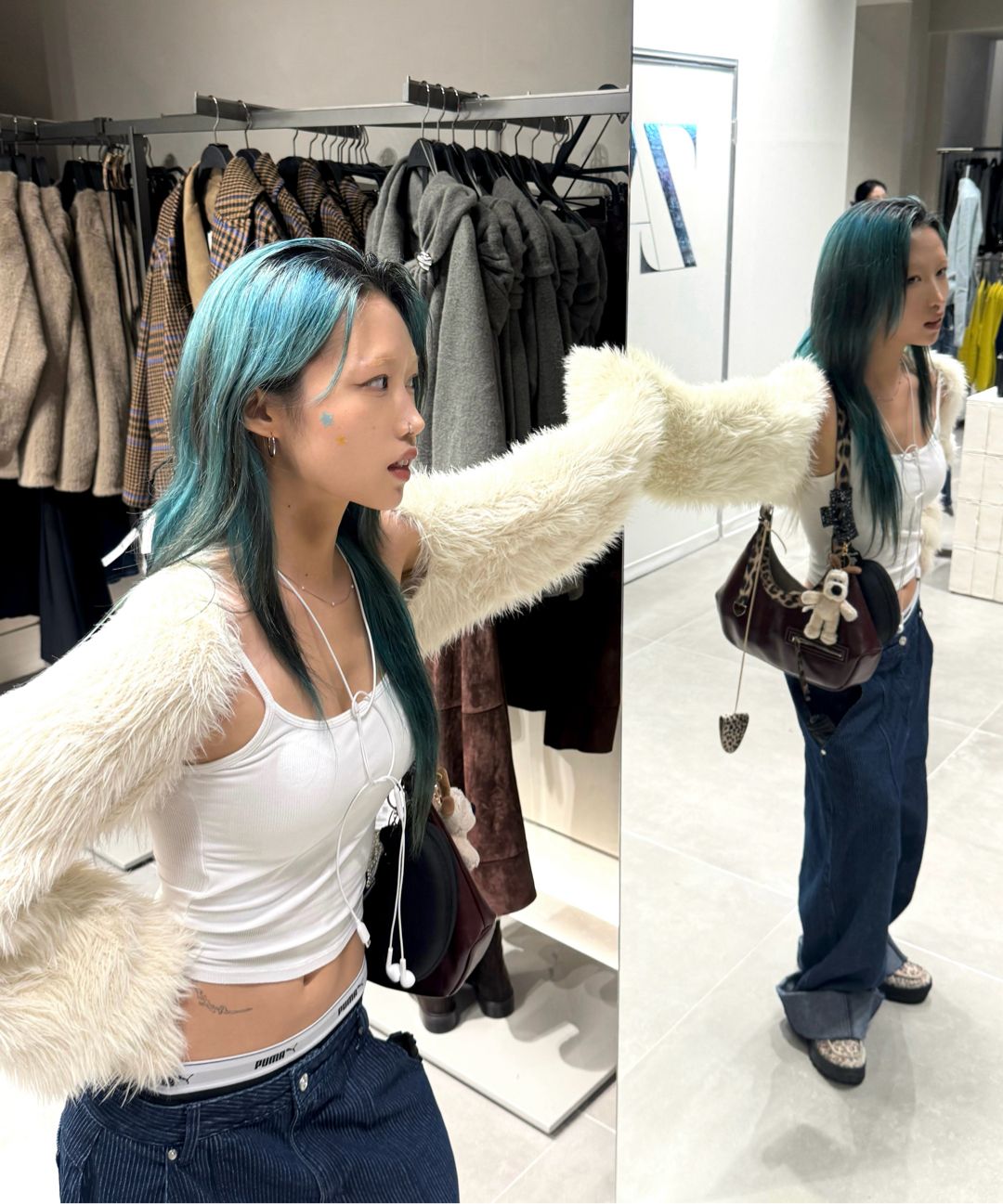 MUSINSA | HIETA Maya bag / Burgundy