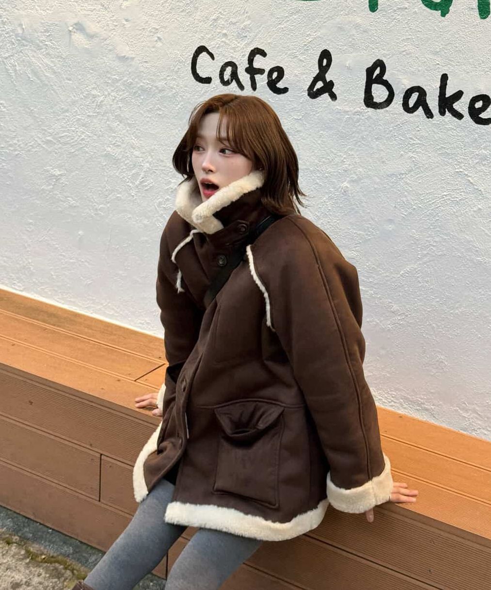 MUSINSA | KIIMUIR (Women's) Mustang Half Coat_Beige