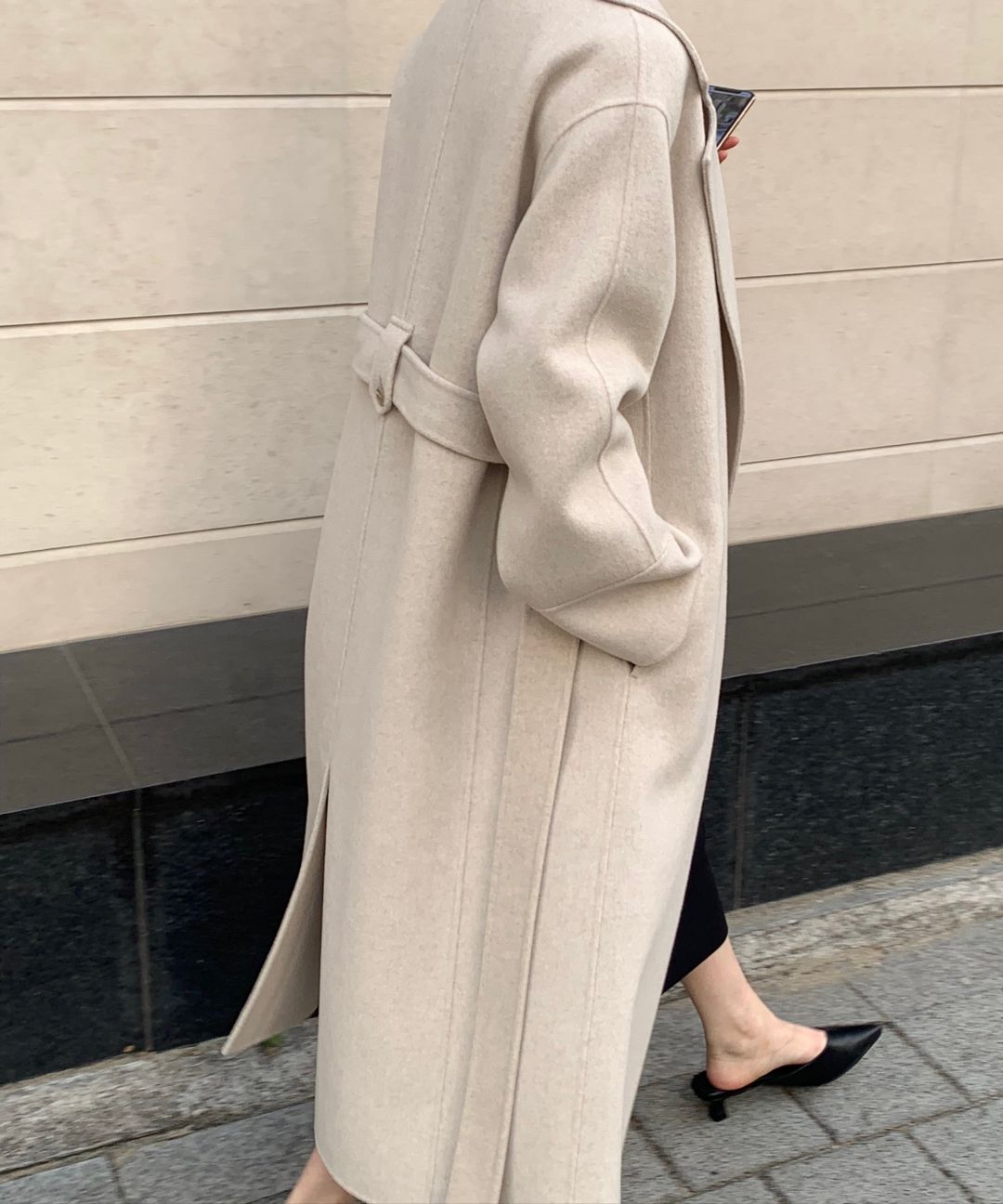 MUSINSA | LINGSEOUL handmade cashmere coat-oat