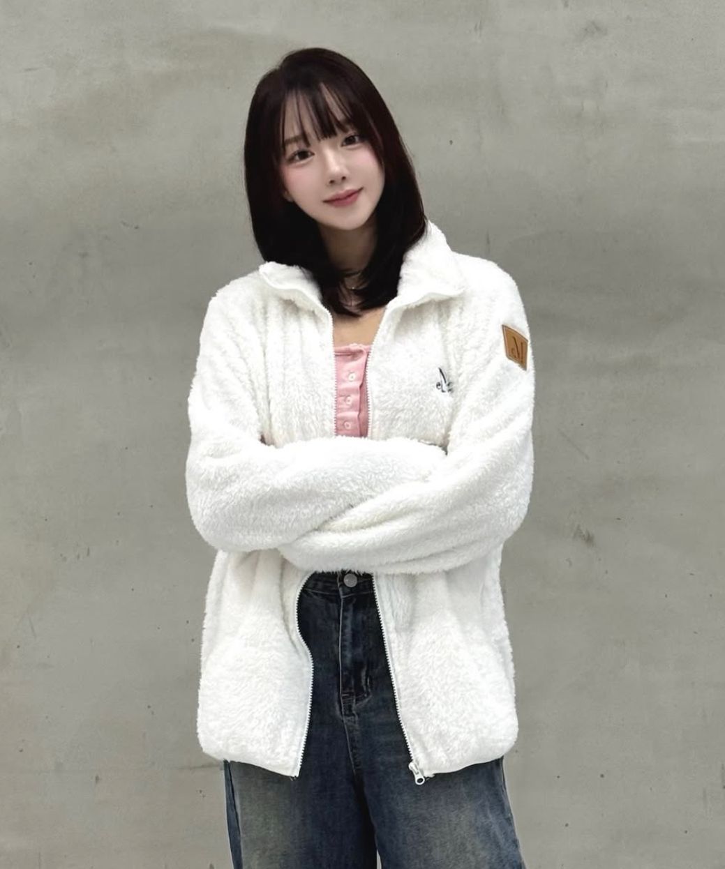 MUSINSA公式 | MUCENT ノルマンボグル羊毛フリースジップアップ 男女