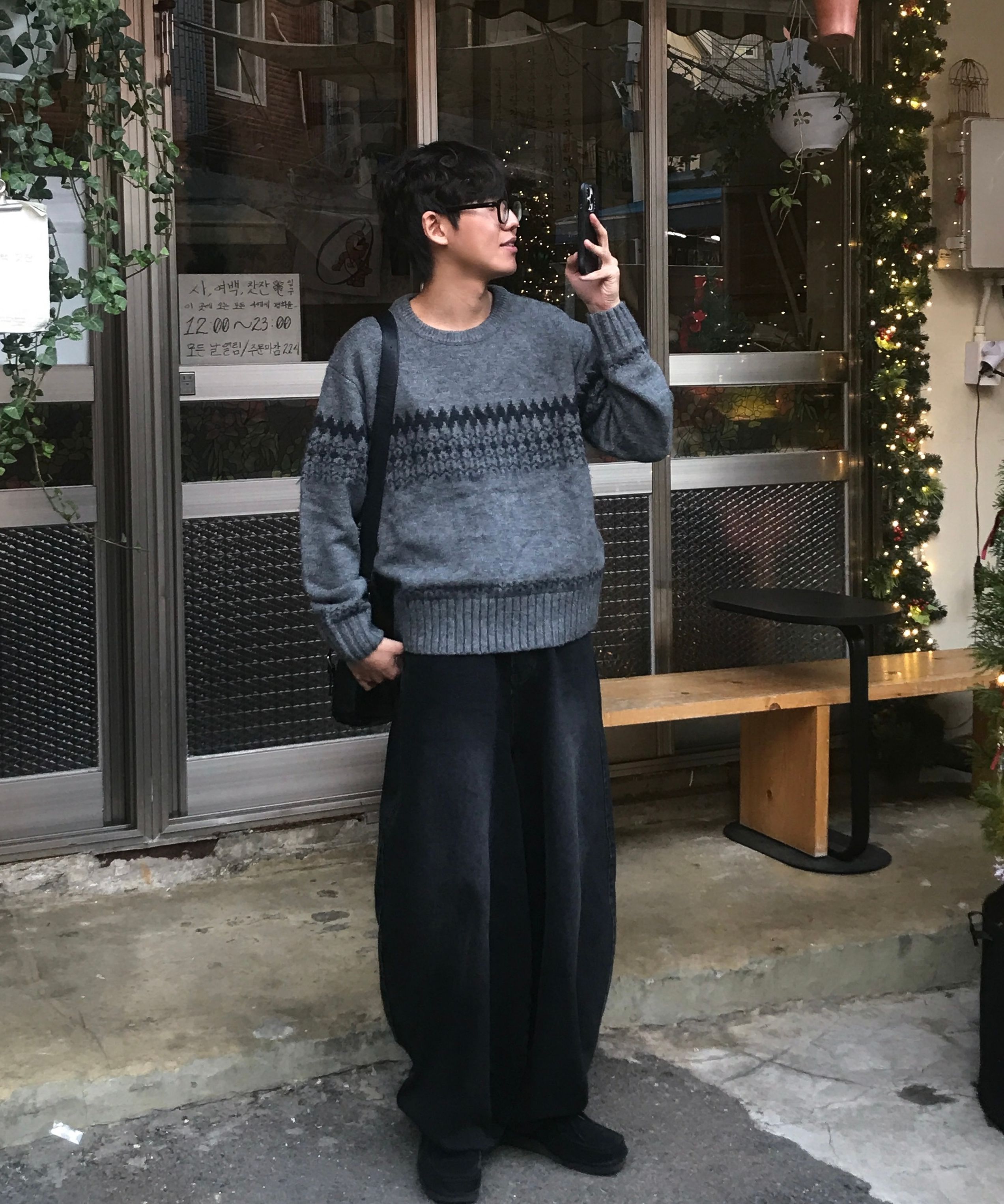  SUPER BAGGY 旧モデルブラック32/30 円堂守着用初期モデル MUSINSA公式 | ORDER ARCHIVE Baggy wide 03 - Moktan black [SUPER WIDE]