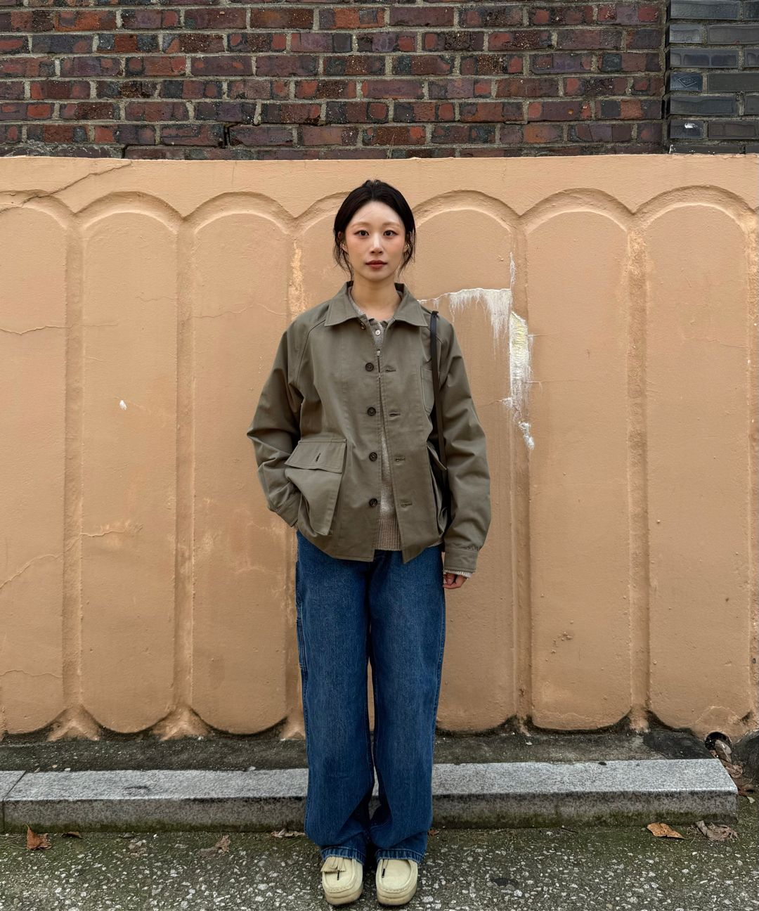 MUSINSA公式 | Havehad シティウォーカーフレンチジャケット（ネイビー）
