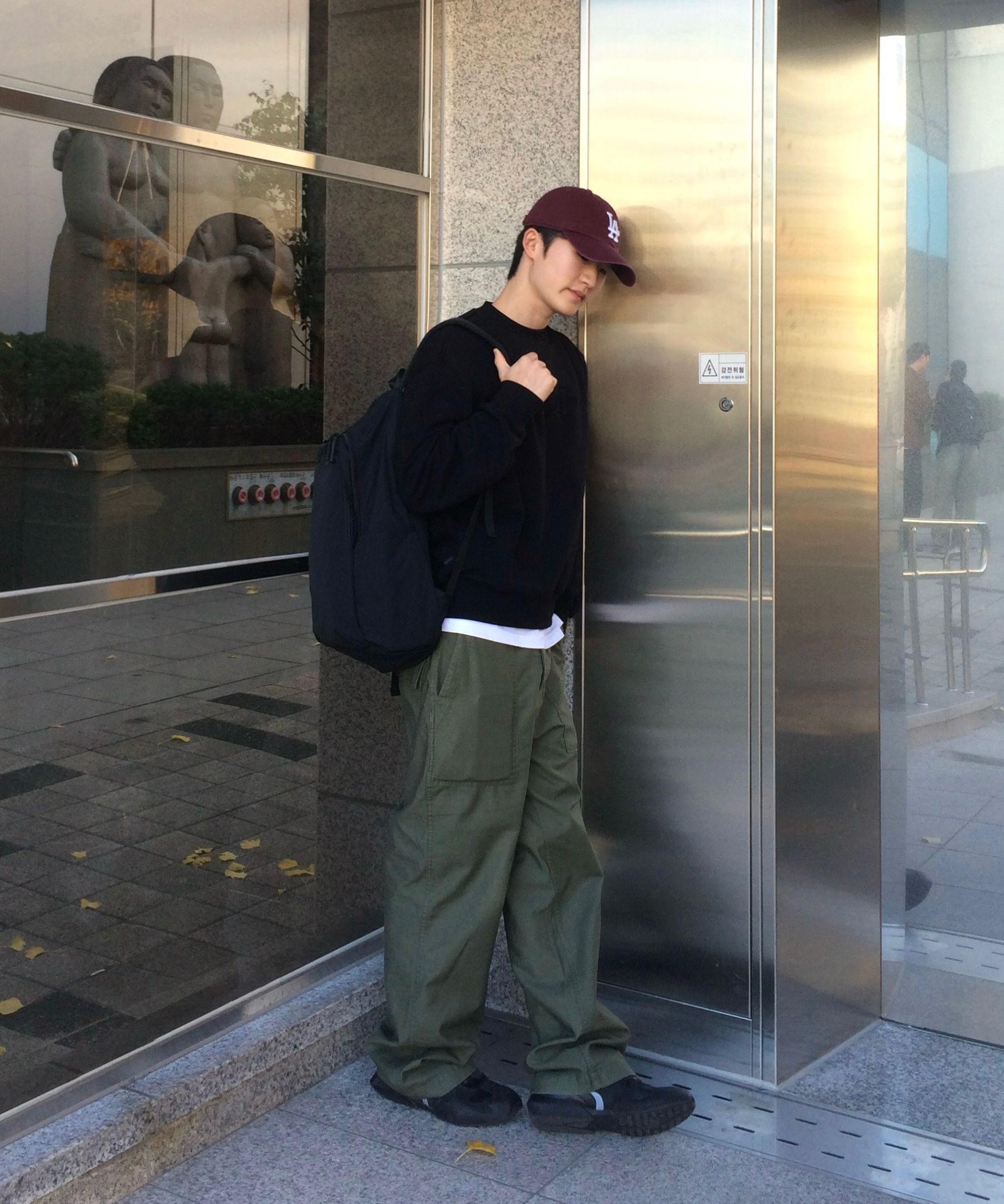 MUSINSA公式 | POTE 0006 HideSlot Classic Backpack (L)_Purple