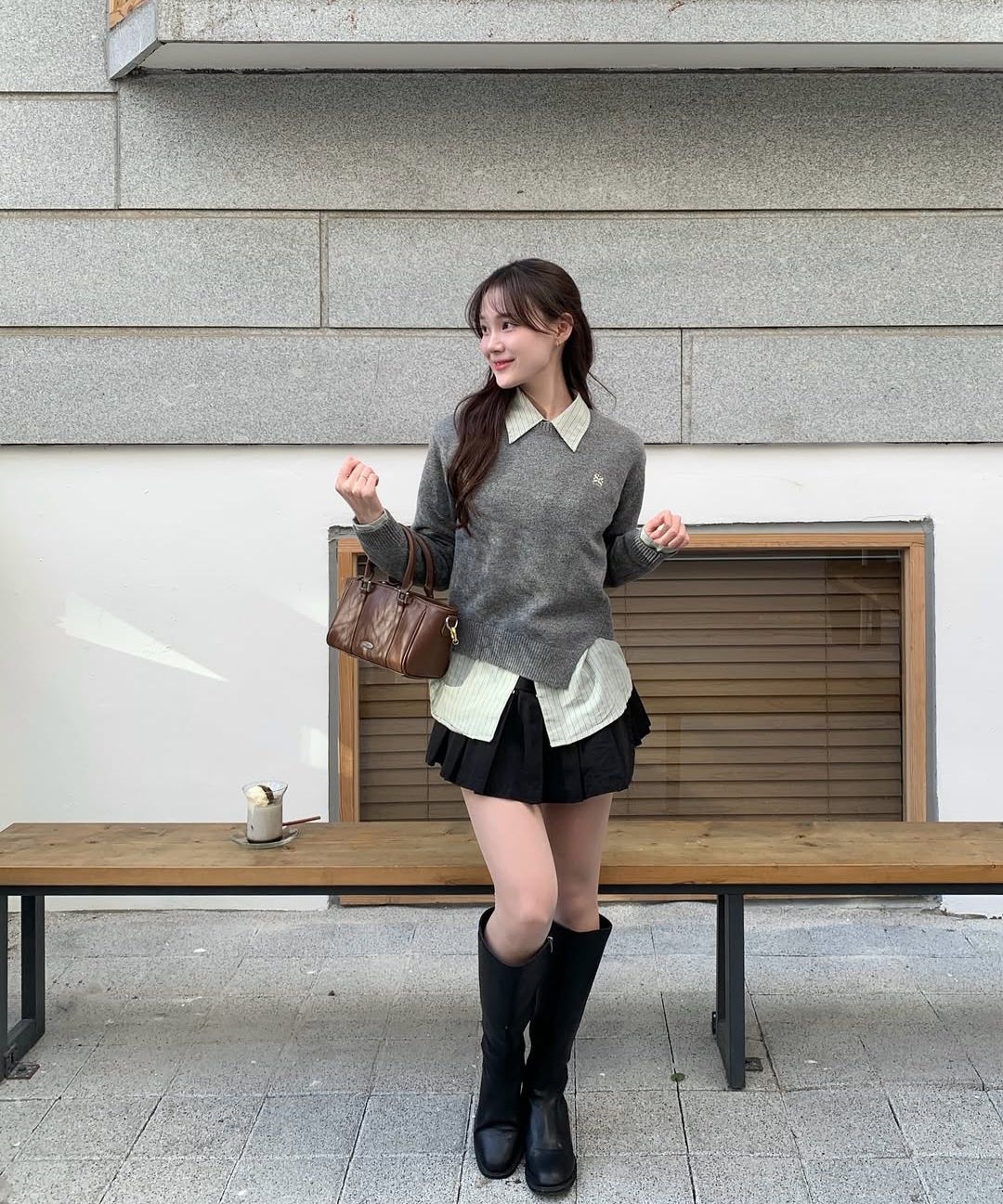 MUSINSA公式 | SATUR ダブリン アンバランス カシミヤブレンド ニット