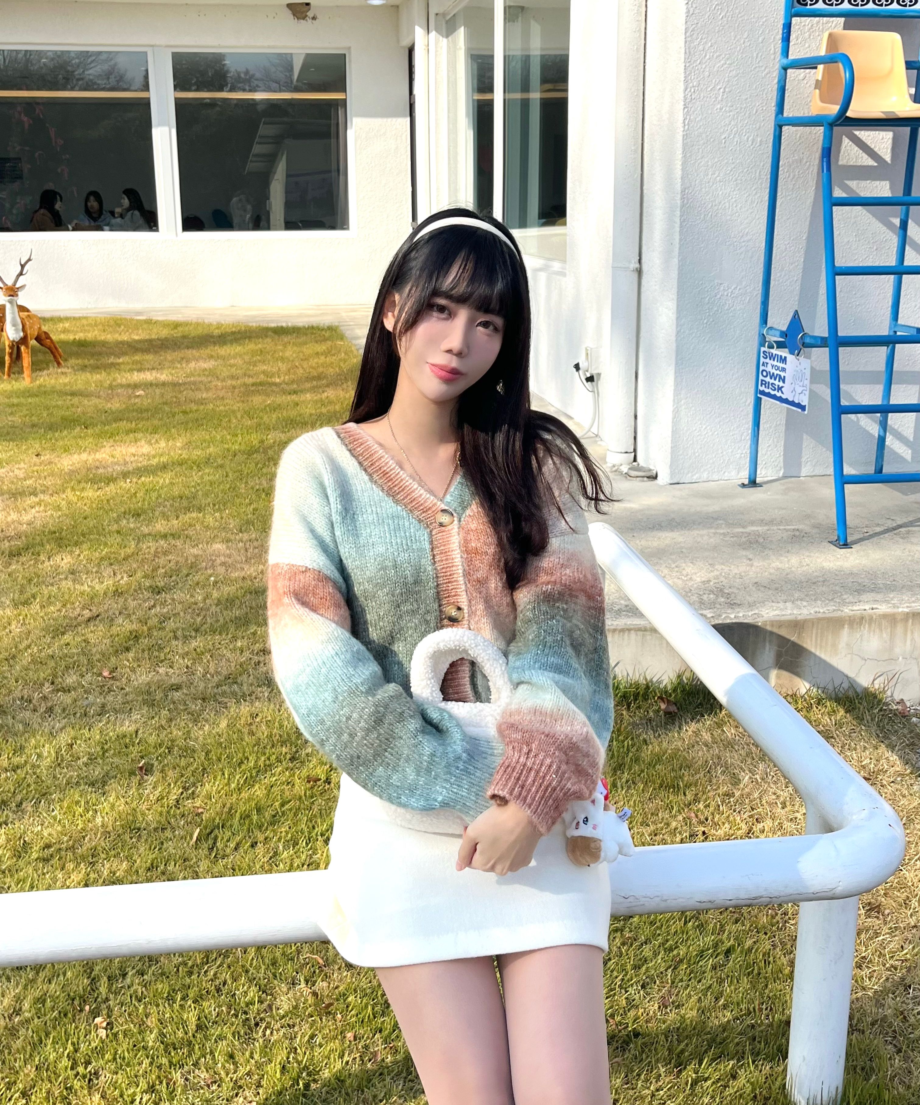 MUSINSA | ZEROPLANET Nora Two-Way Button Cardigan [FOREST]
