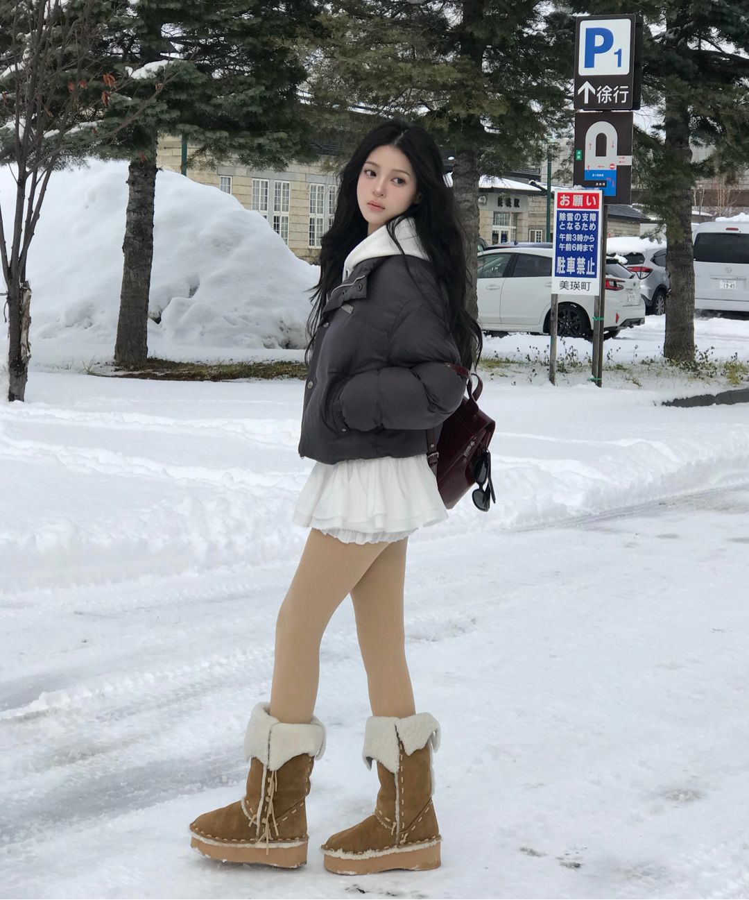 카키포인트(KHAKIPOINT) Cancan Skirt Pants (ivory) - 사이즈 & 후기