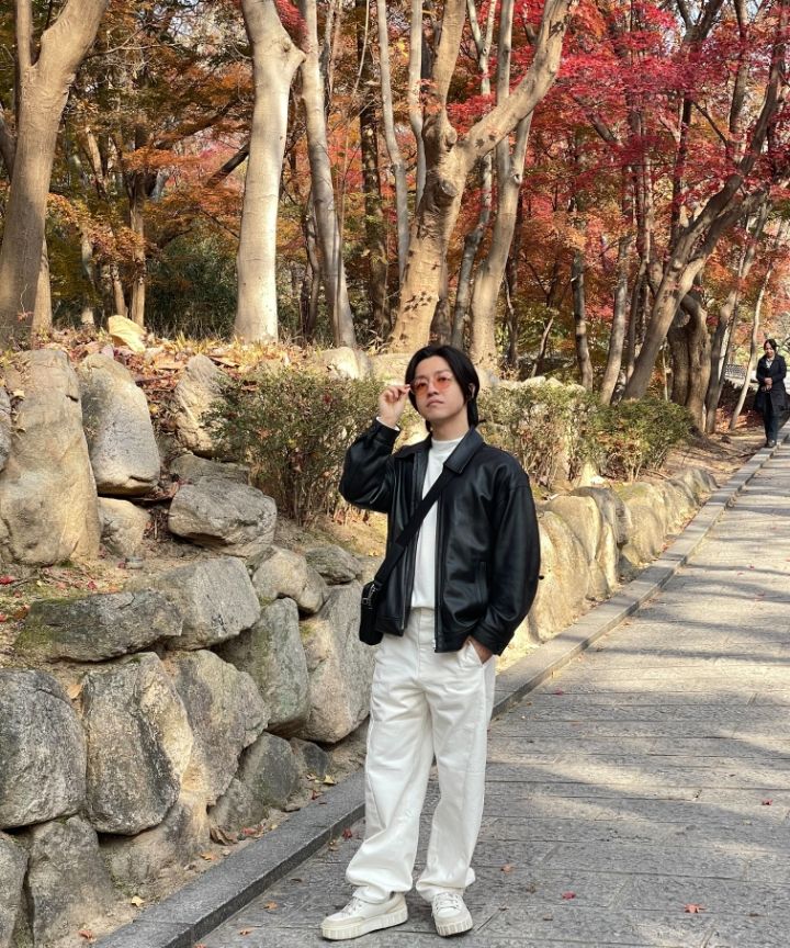 MUSINSA公式 | DOFFJASON オーバーフィットラムスキンシングルジャケット