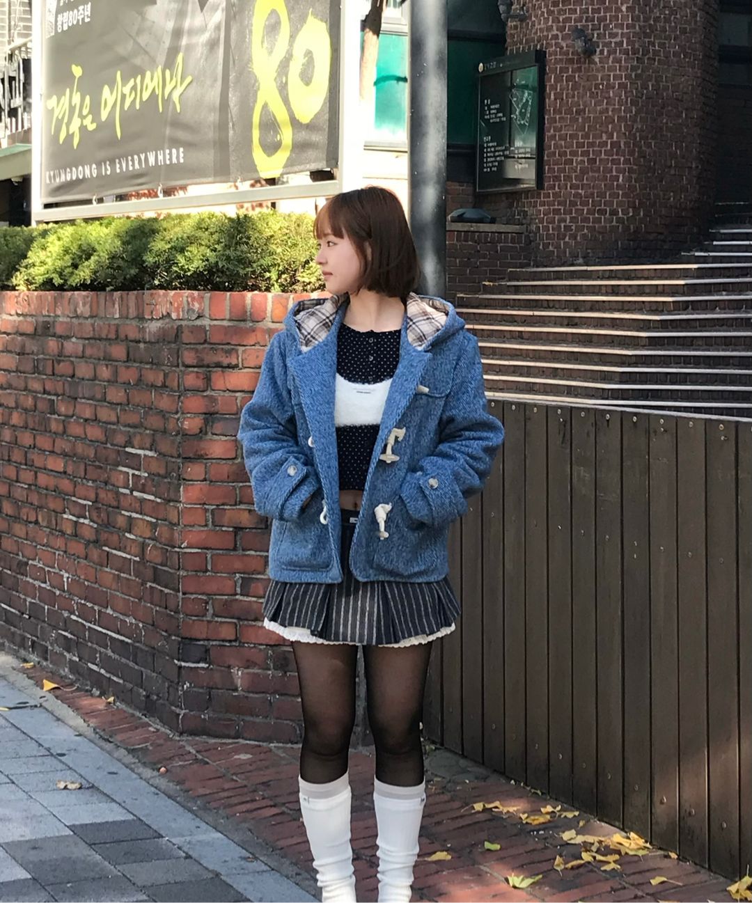 MUSINSA公式 | CRANK ドット起毛カーディガン_ピンク