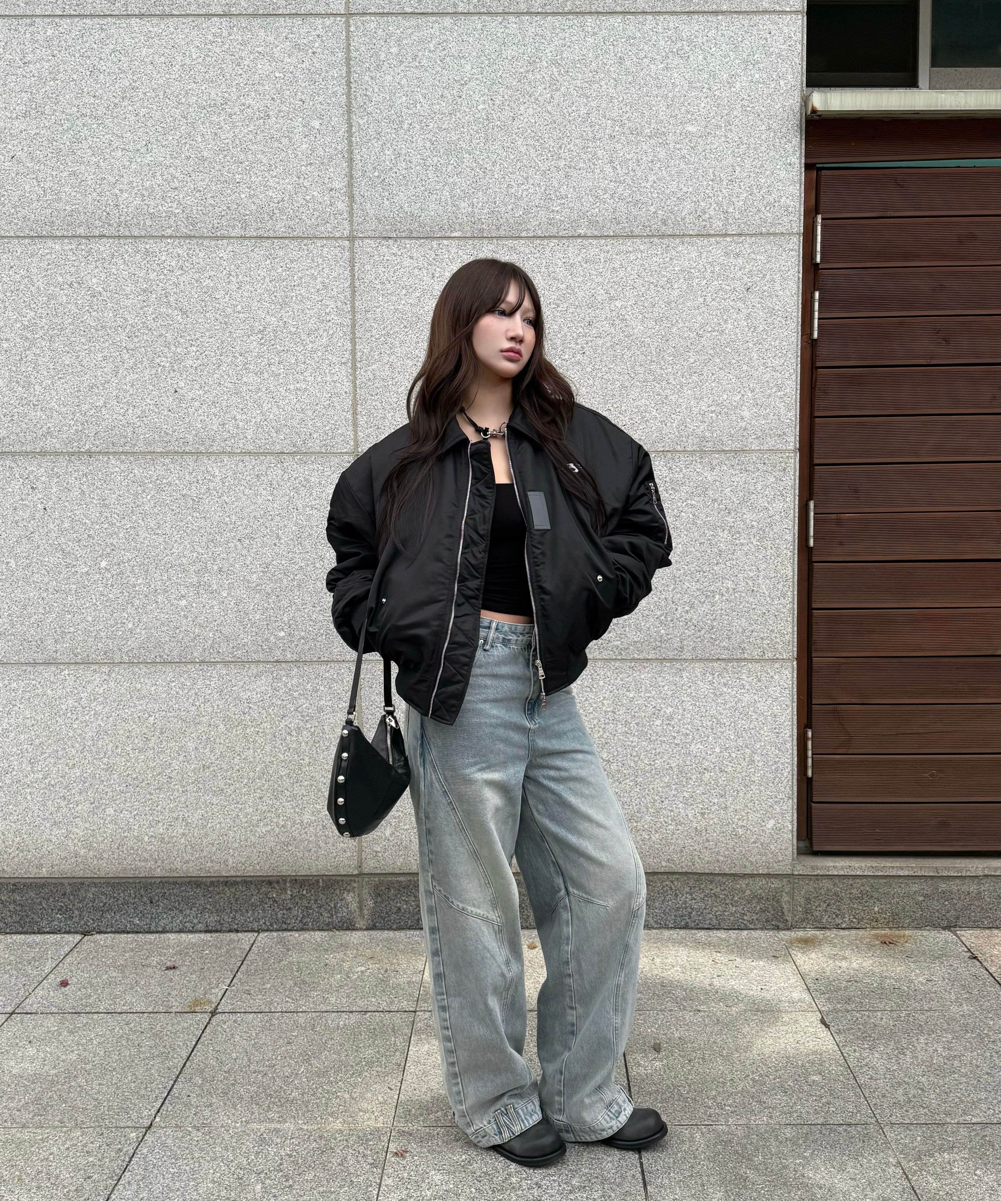 韓国セットアップコーデ特集－ストリート・Y2K風スナップ | MUSINSA