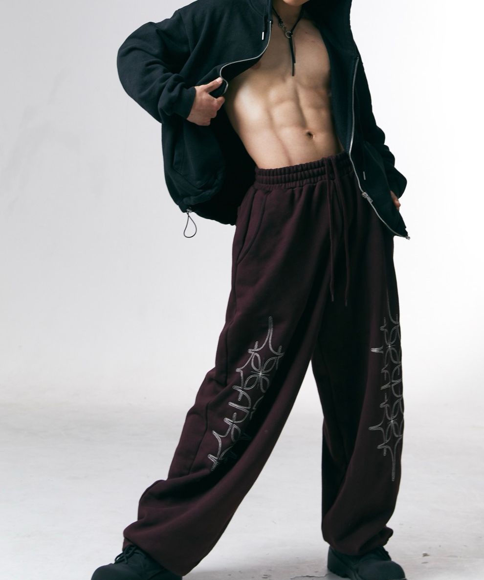 本日限定価格‼️Milky pile heart long pants MUSINSA | GAKKAI UNIONS Double Posta Balloon Pants Black