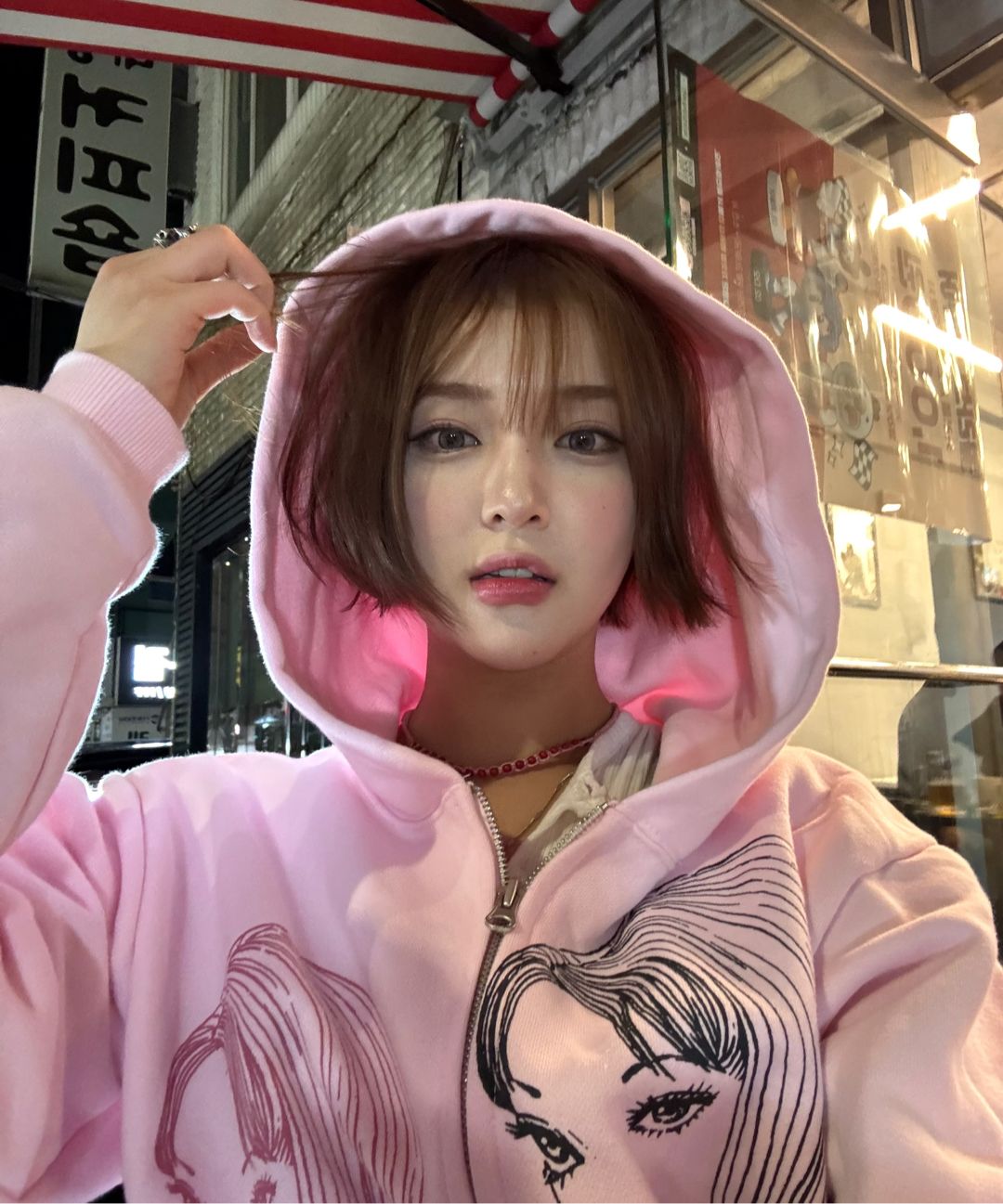 MUSINSA公式 | NICE GHOST CLUB JUNJI ITO MANIAC TOMIE HOODIE ZIP
