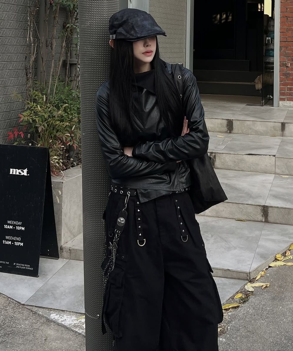 MUSINSA公式 | FLAREUP Asymmetrical Biker Jacket (FL-047_Black)