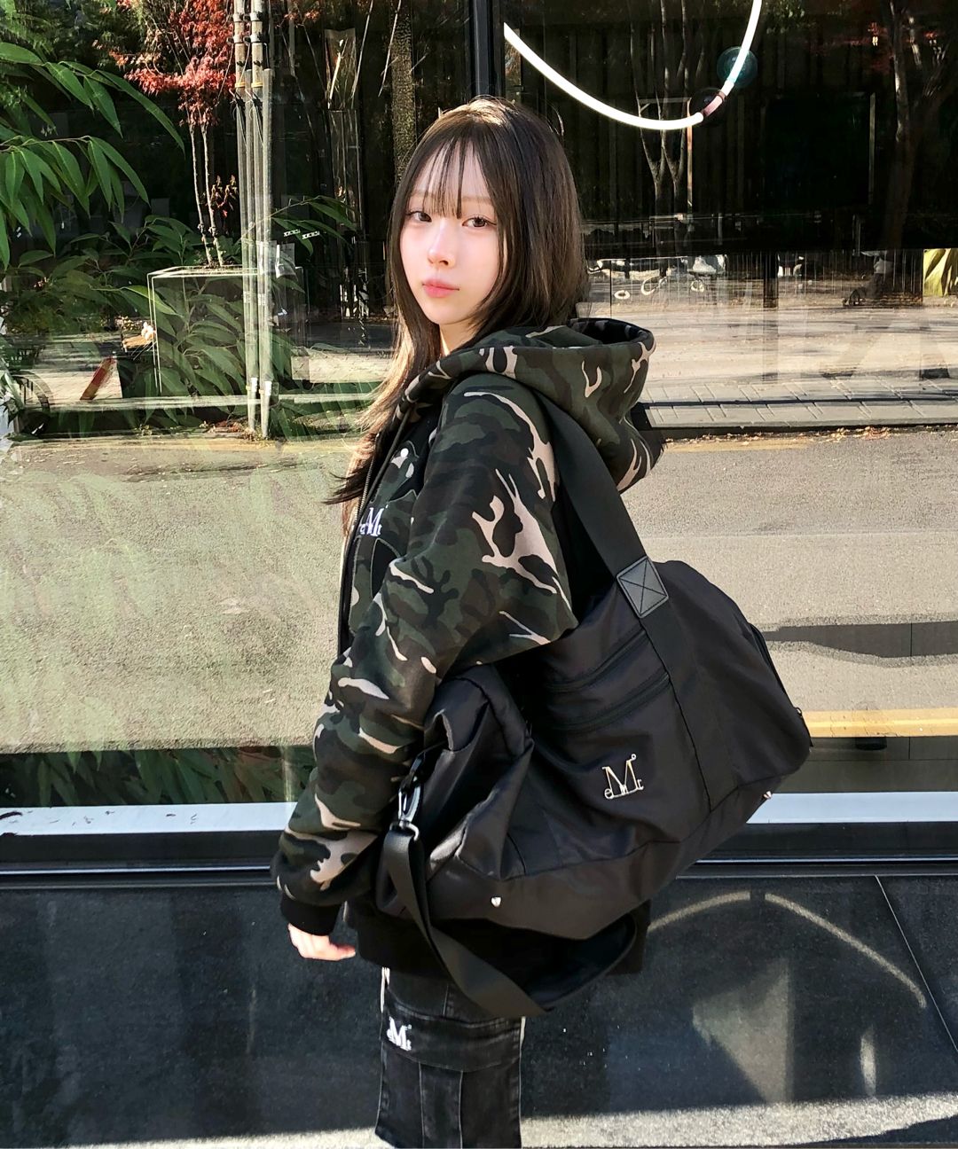 MUSINSA公式 | MUCENT サボメタルロゴジムボストンダッフルバッグ 男女共用
