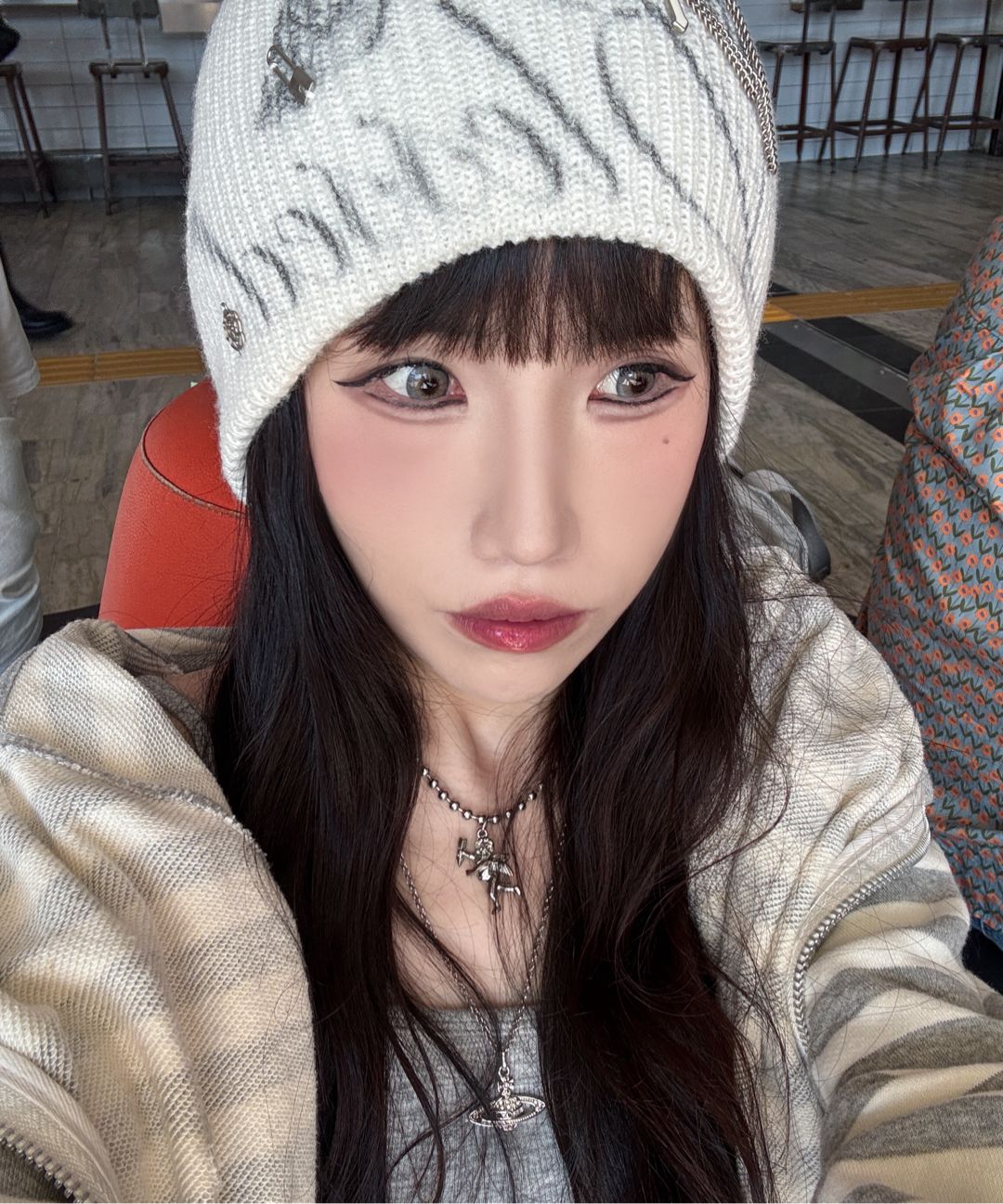 2000Archives BLESSED BEANIE ビーニー 黒 MUSINSA公式 | 2000ARCHIVES BLESSED BEANIE