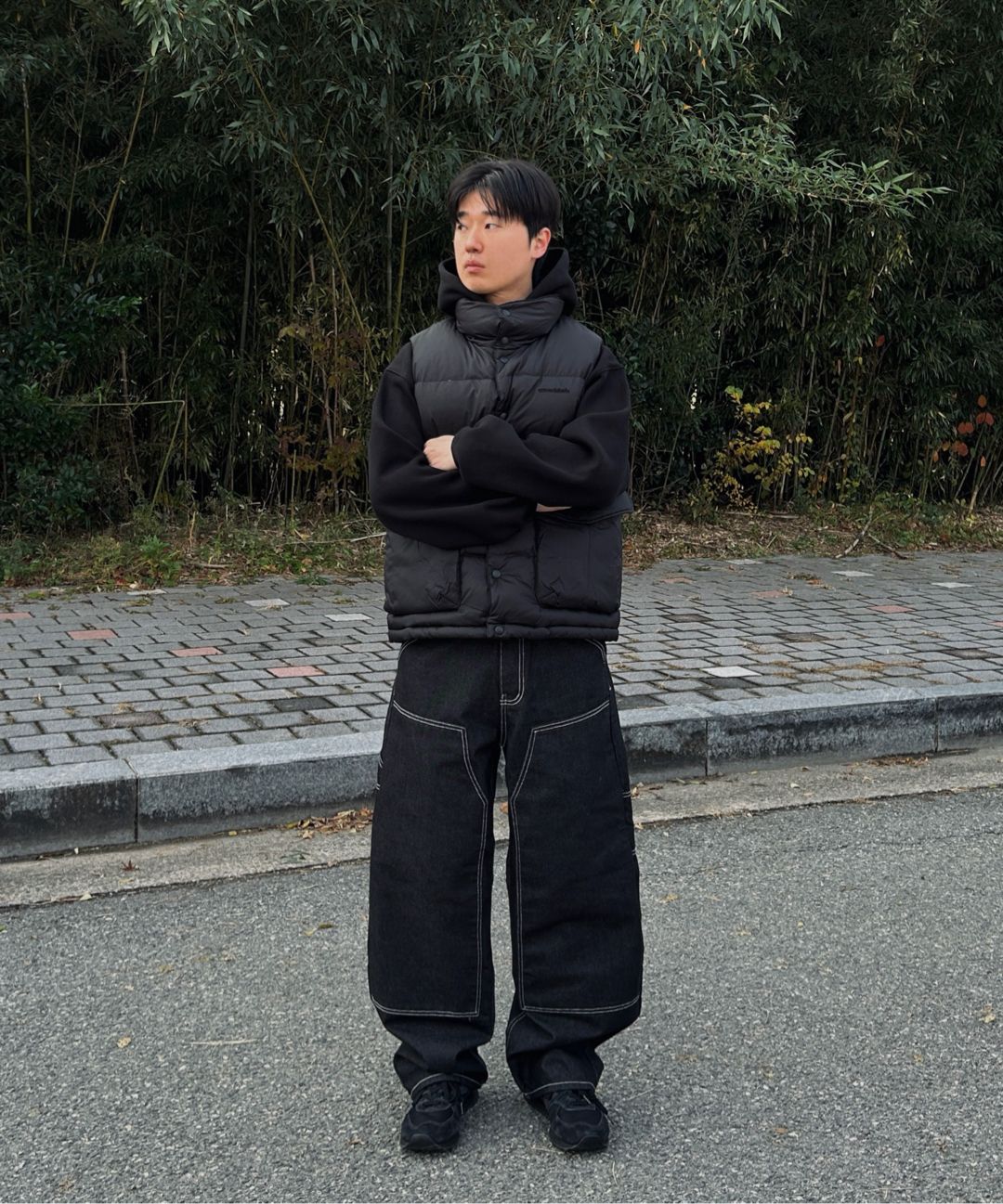 韓国セットアップコーデ特集－ストリート・Y2K風スナップ | MUSINSA