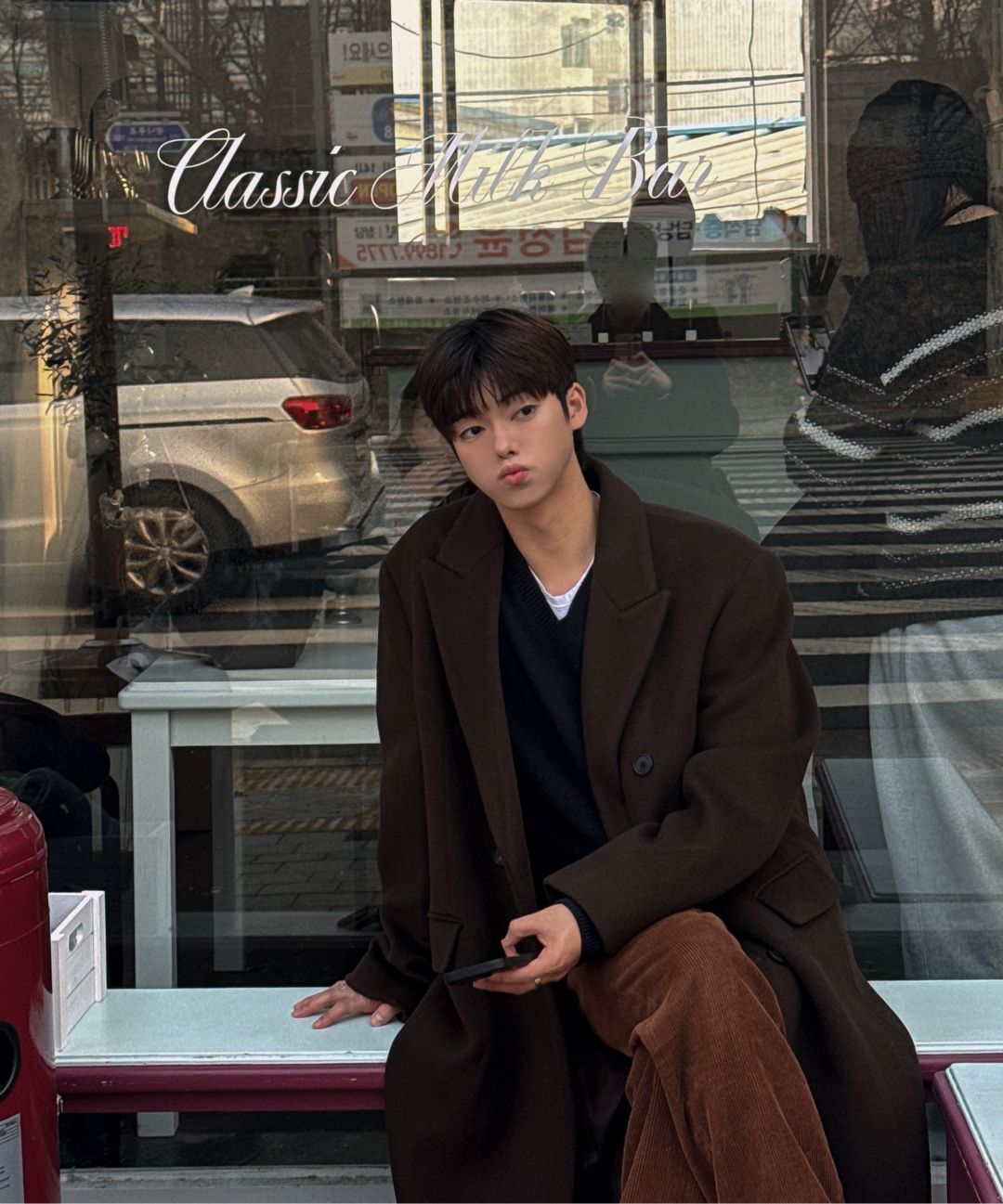 MUSINSA公式 | MUSINSA STANDARD カシミアブレンドパパショルダー