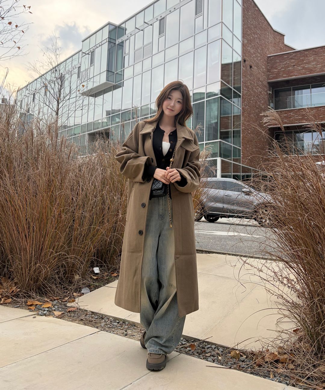 MUSINSA公式 | LEMAIN SECOND ウールブレンドオーバーサイズバルマカン