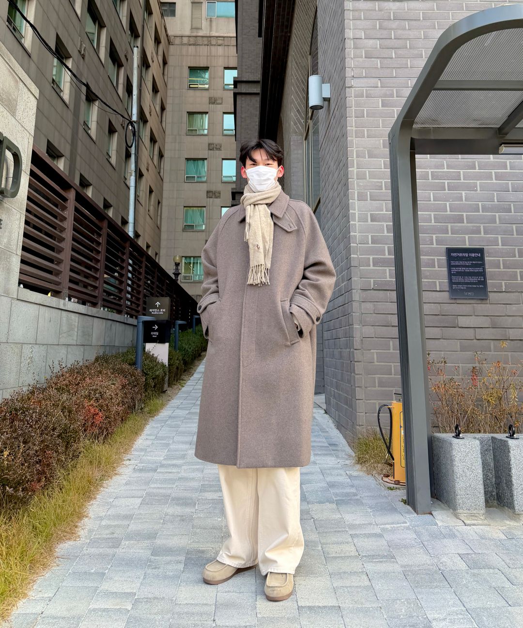 MUSINSA公式 | MUSINSA STANDARD カシミアブレンド特大バルマカン