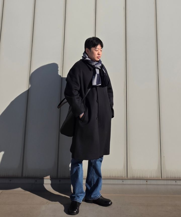 MUSINSA公式 | DRAW FIT プレミアピュアカシミヤバルマカンコート [モカ]