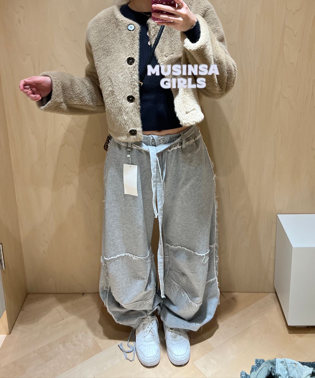 MUSINSA | BADBLOOD Low Edge Convex Jogger - Gray