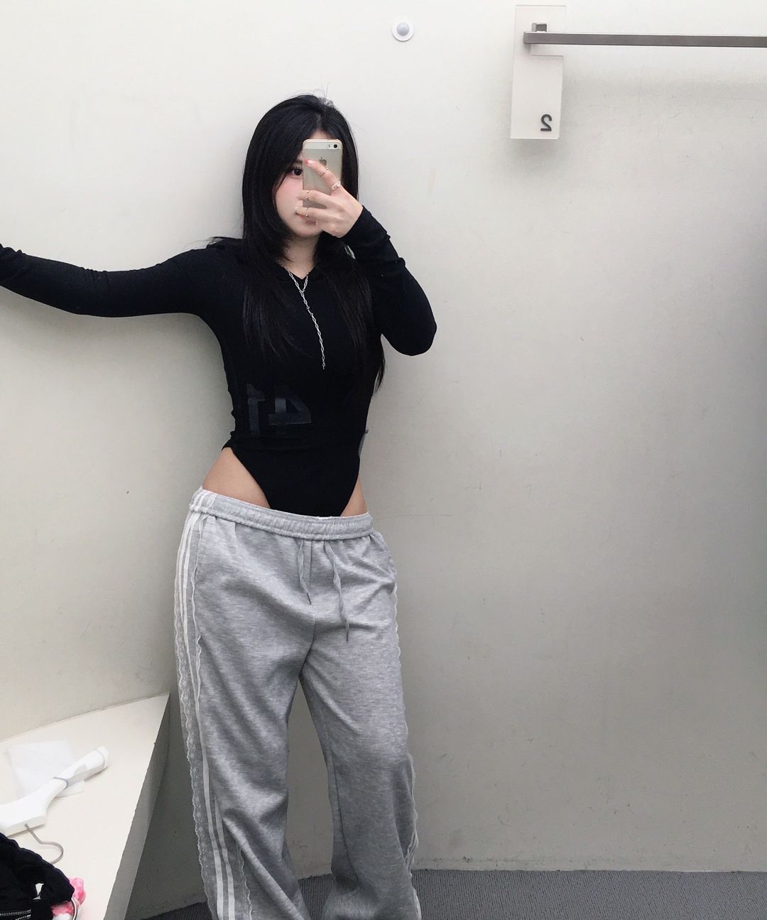 41pray Hoodie Bodysuit Black シズニルック MUSINSA | 41PRAY Hoodie Bodysuit / Black