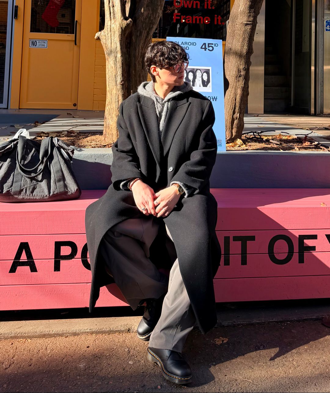 MUSINSA公式 | MUSINSA STANDARD ウールブレンドビッグダディダブル